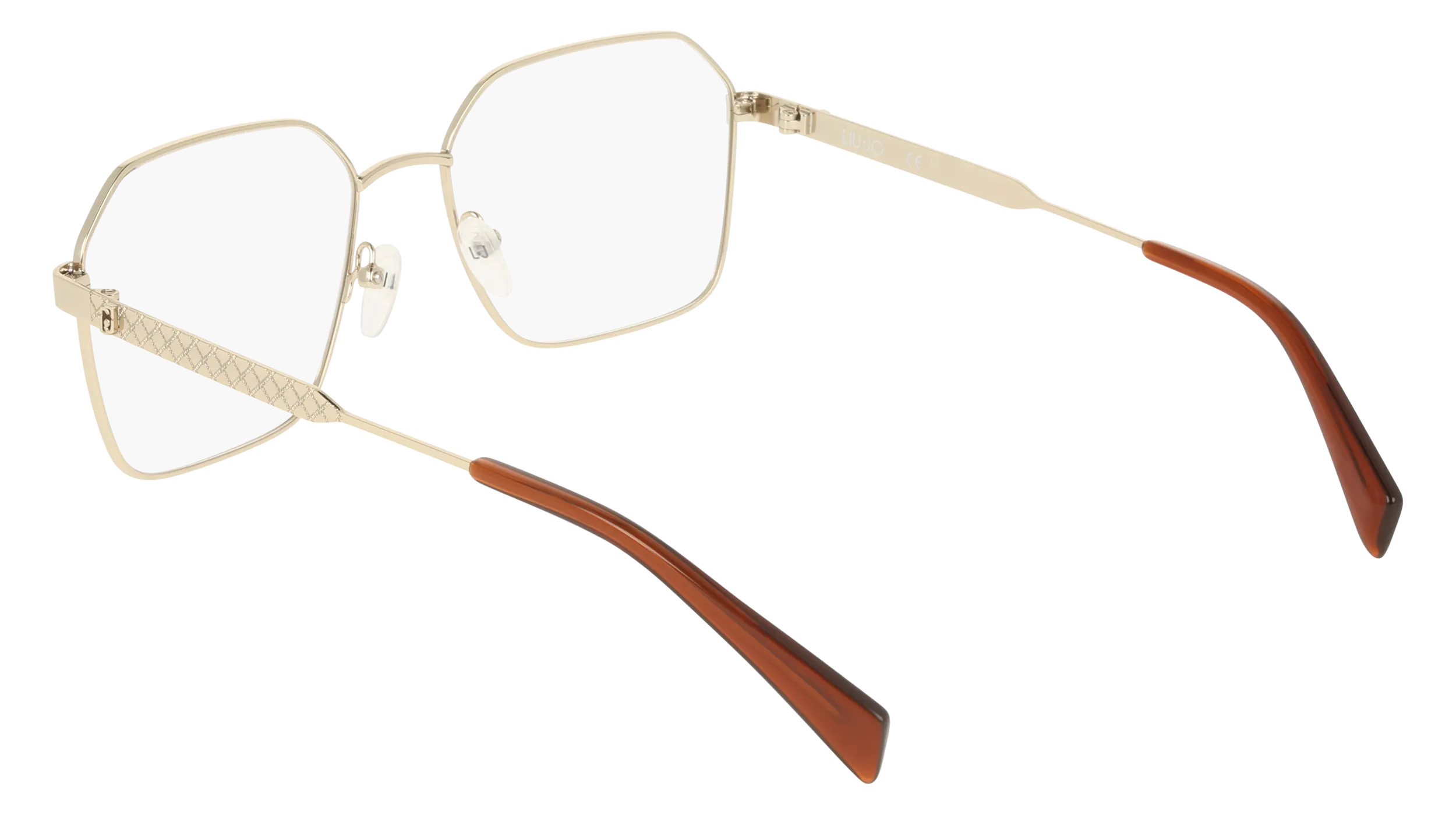 Liu Jo LJ2181 714 Montature da vista Metallo Oro Squadrata Normale - immagine 4