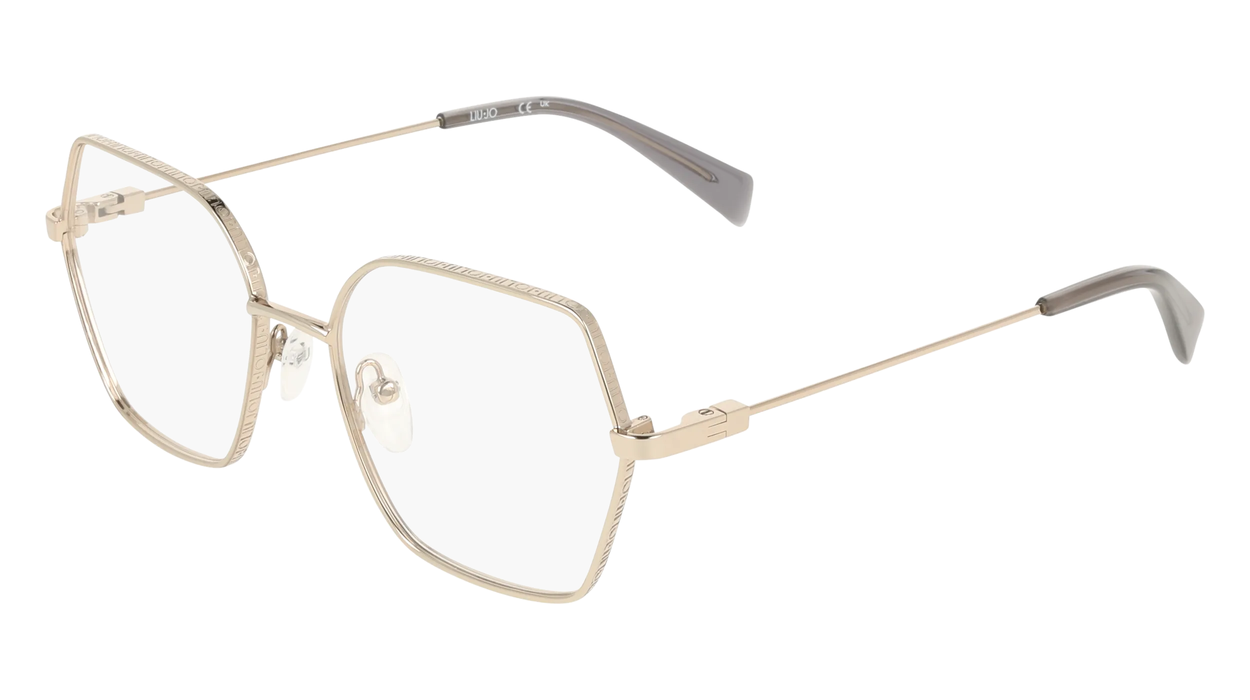 Liu Jo LJ2182 712 Montature da vista Metallo Oro Squadrata Normale - immagine 1