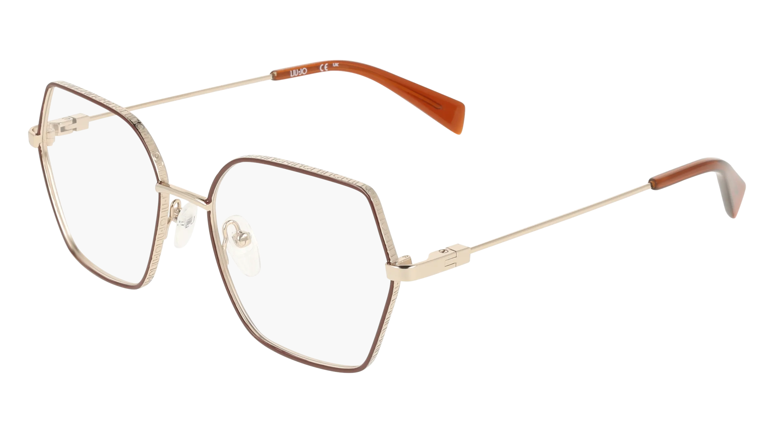Liu Jo LJ2182 714 Montature da vista Metallo Oro Squadrata Normale - immagine 1