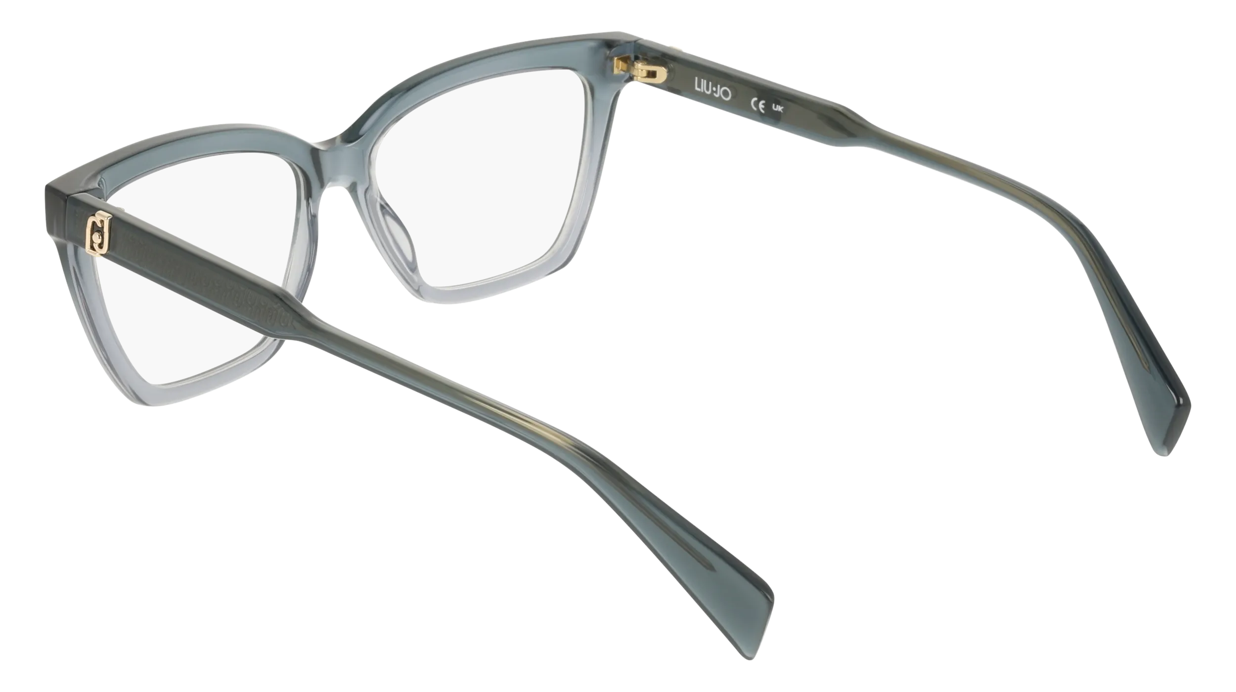 Liu Jo LJ2840 039 Montature da vista Acetato Grigio Cat Eye Normale - immagine 4