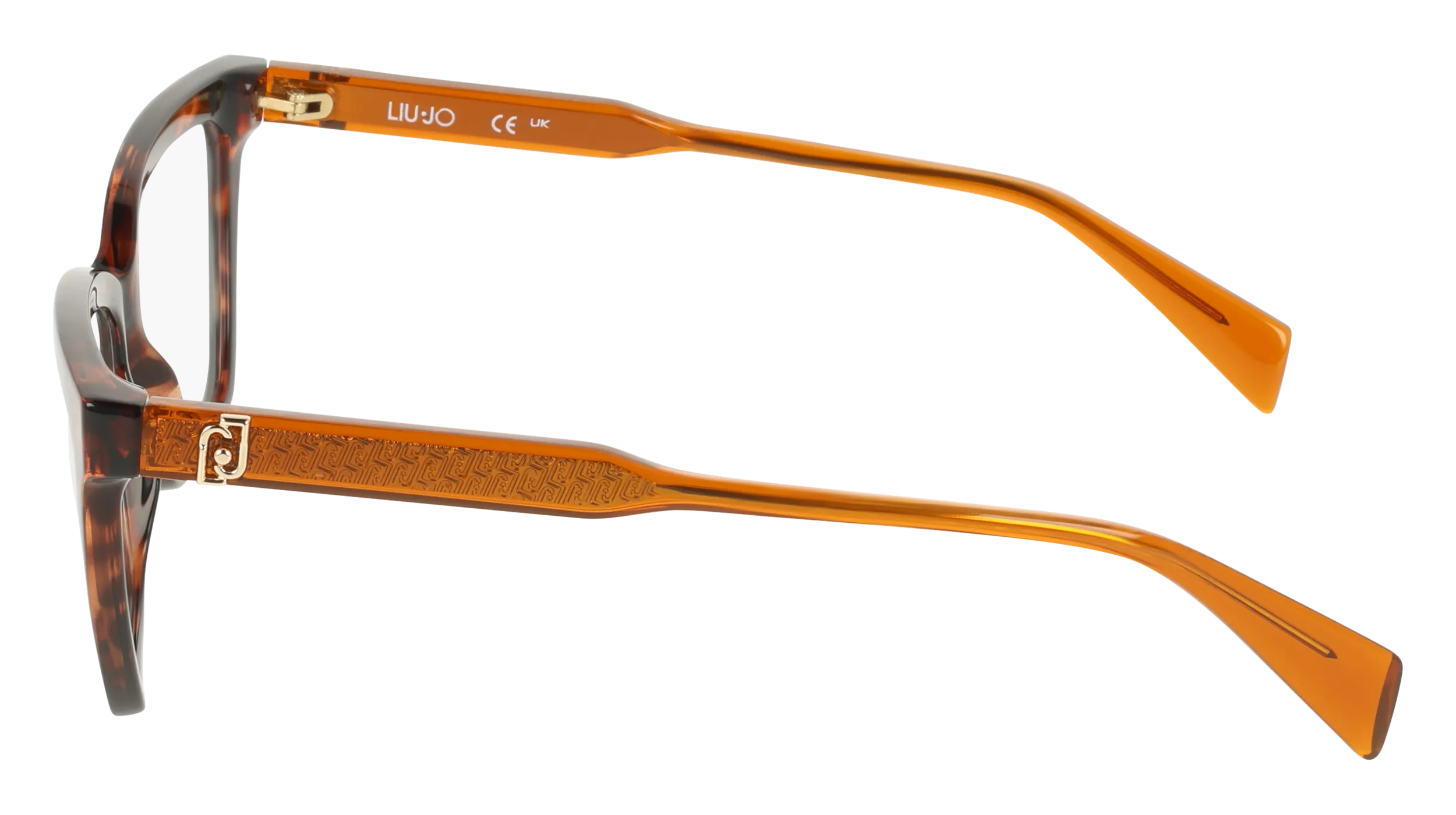 Liu Jo LJ2840 242 Montature da vista Acetato Havana Cat Eye Normale - immagine 3