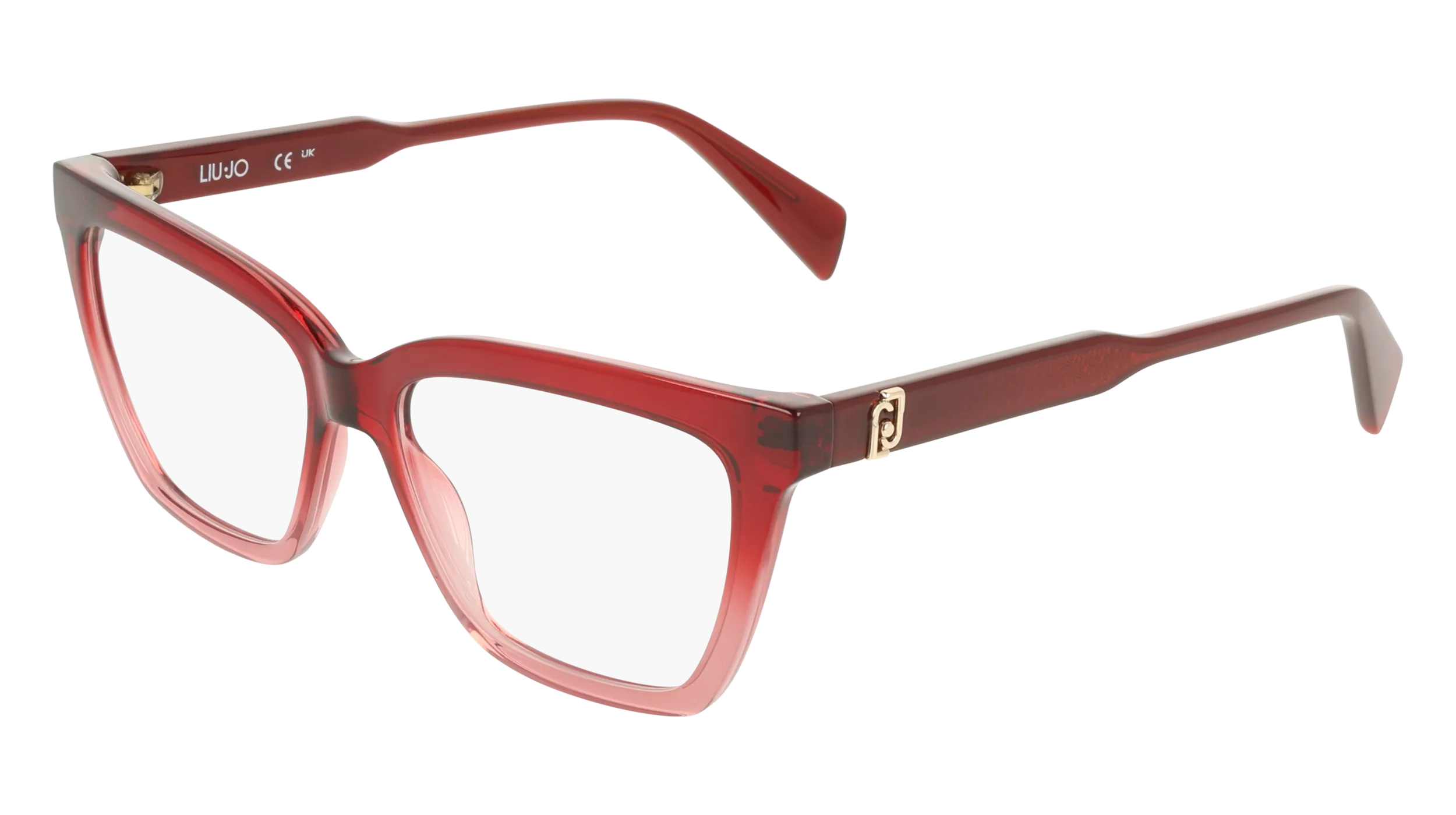 Liu Jo LJ2840 608 Montature da vista Acetato Bordeaux Cat Eye Normale - immagine 1
