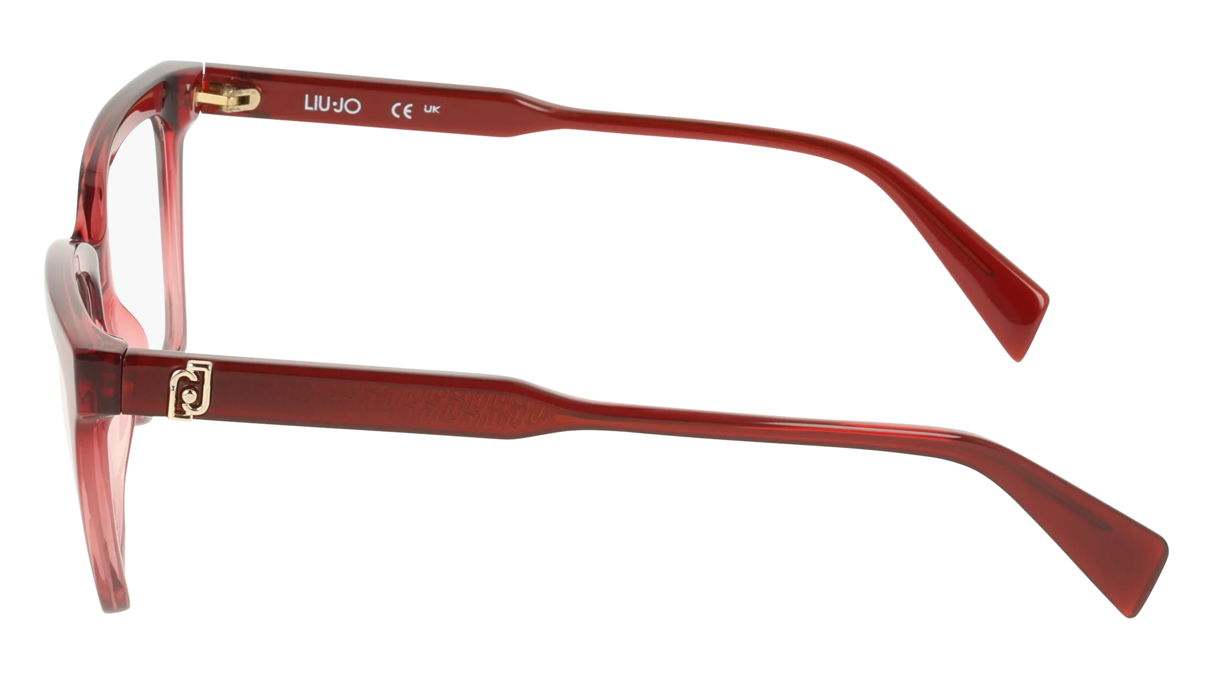 Liu Jo LJ2840 608 Montature da vista Acetato Bordeaux Cat Eye Normale - immagine 3