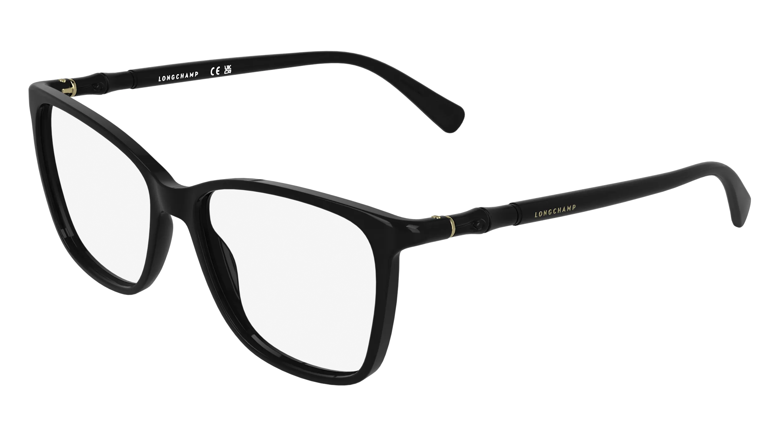 LONGCHAMP LO2801 001 Montature da vista Bio-iniettato Nero Squadrata Normale - immagine 1