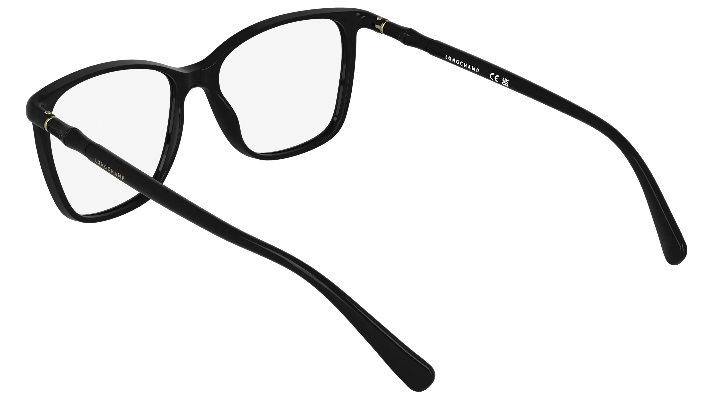 LONGCHAMP LO2801 001 Montature da vista Bio-iniettato Nero Squadrata Normale - immagine 4
