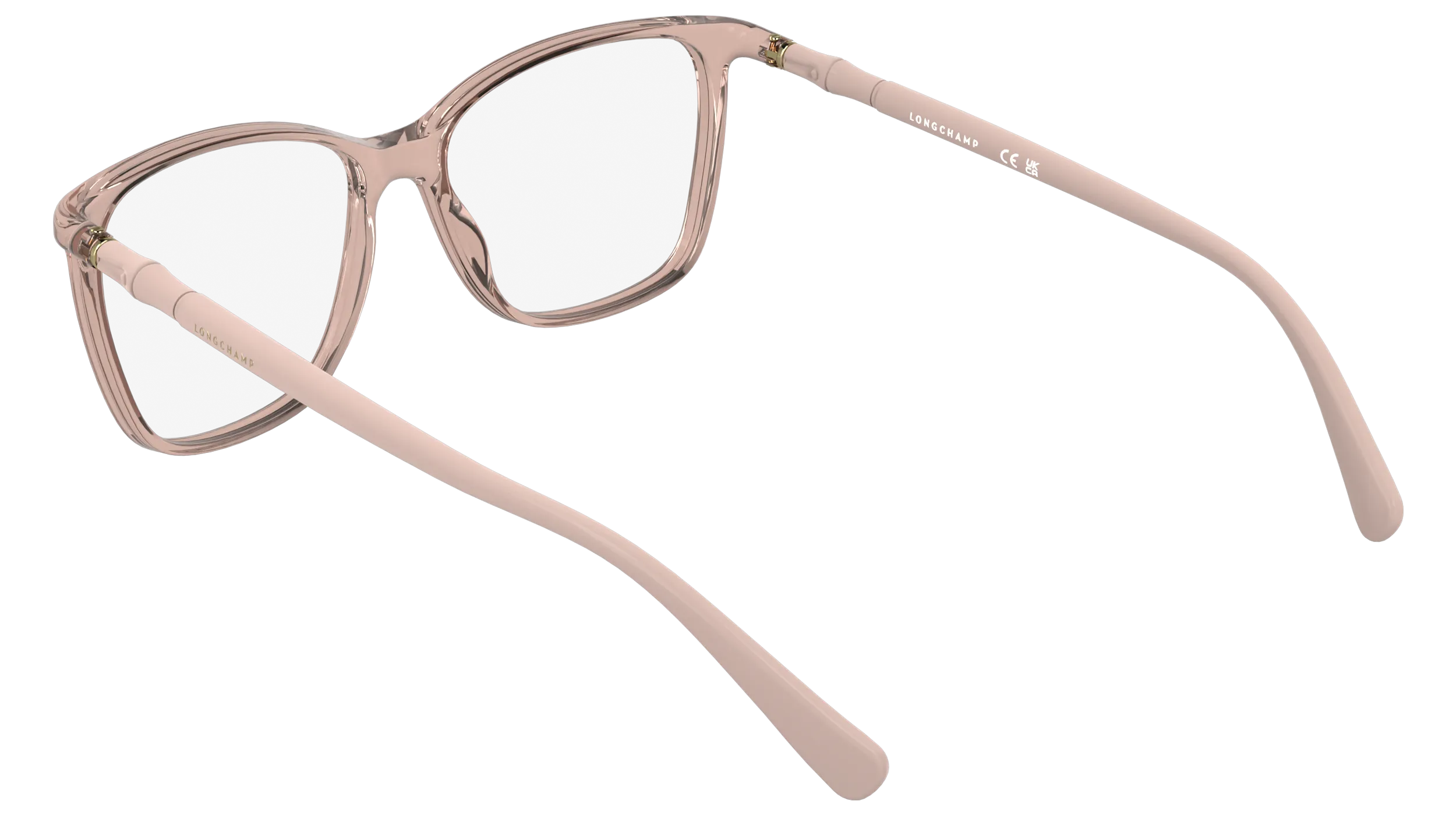 LONGCHAMP LO2801 610 Montature da vista Bio-iniettato Rosa Squadrata Normale - immagine 4