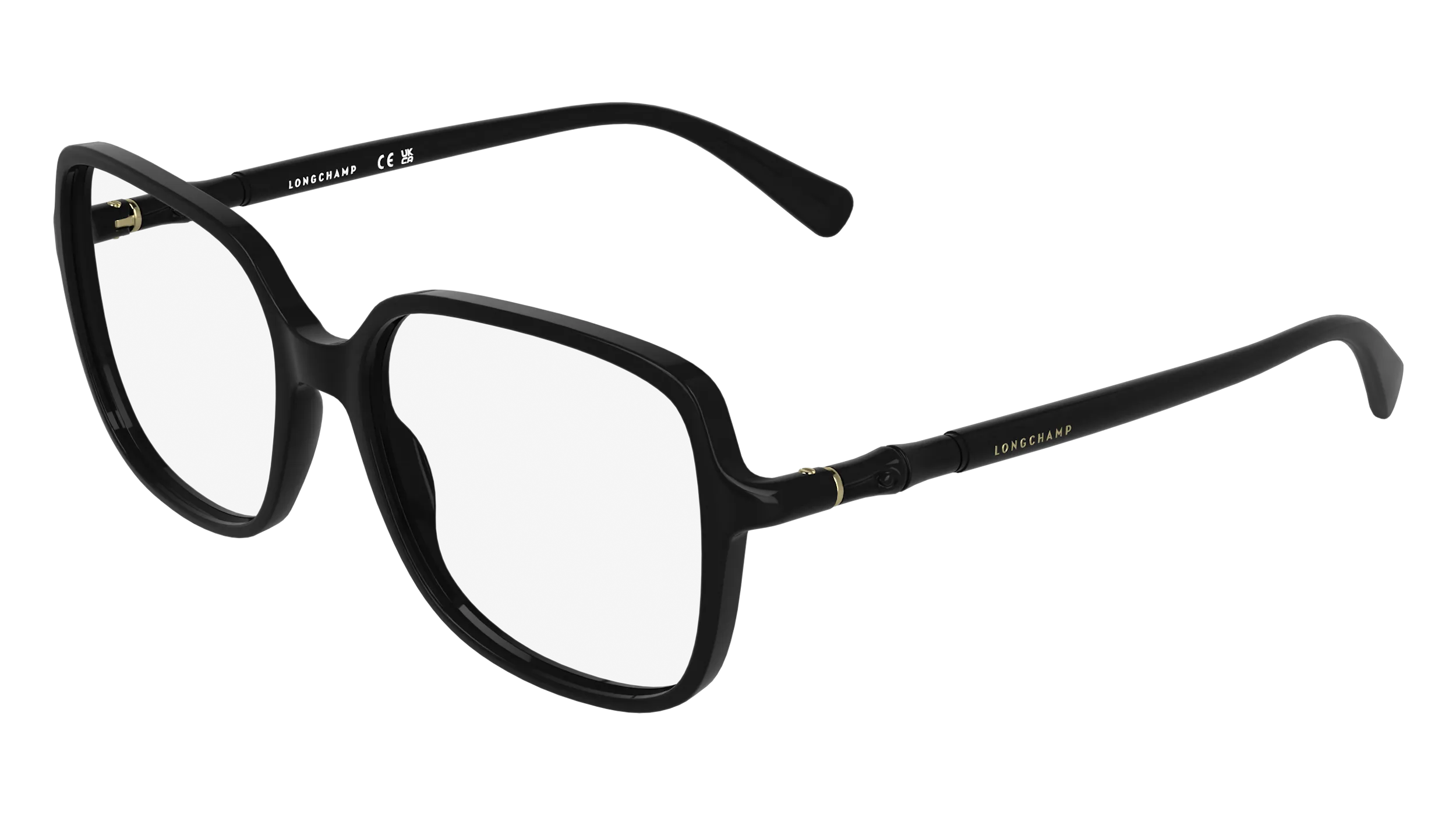 LONGCHAMP LO2802 001 Montature da vista Bio-iniettato Nero Squadrata Normale - immagine 1