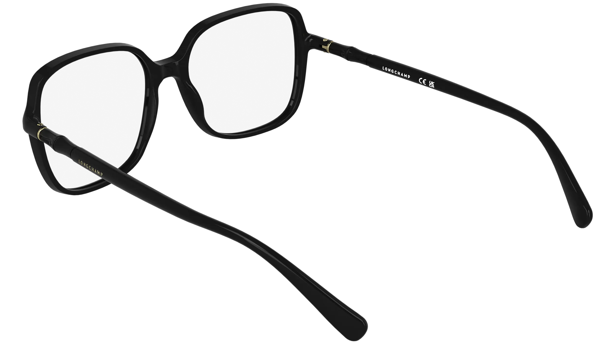 LONGCHAMP LO2802 001 Montature da vista Bio-iniettato Nero Squadrata Normale - immagine 4