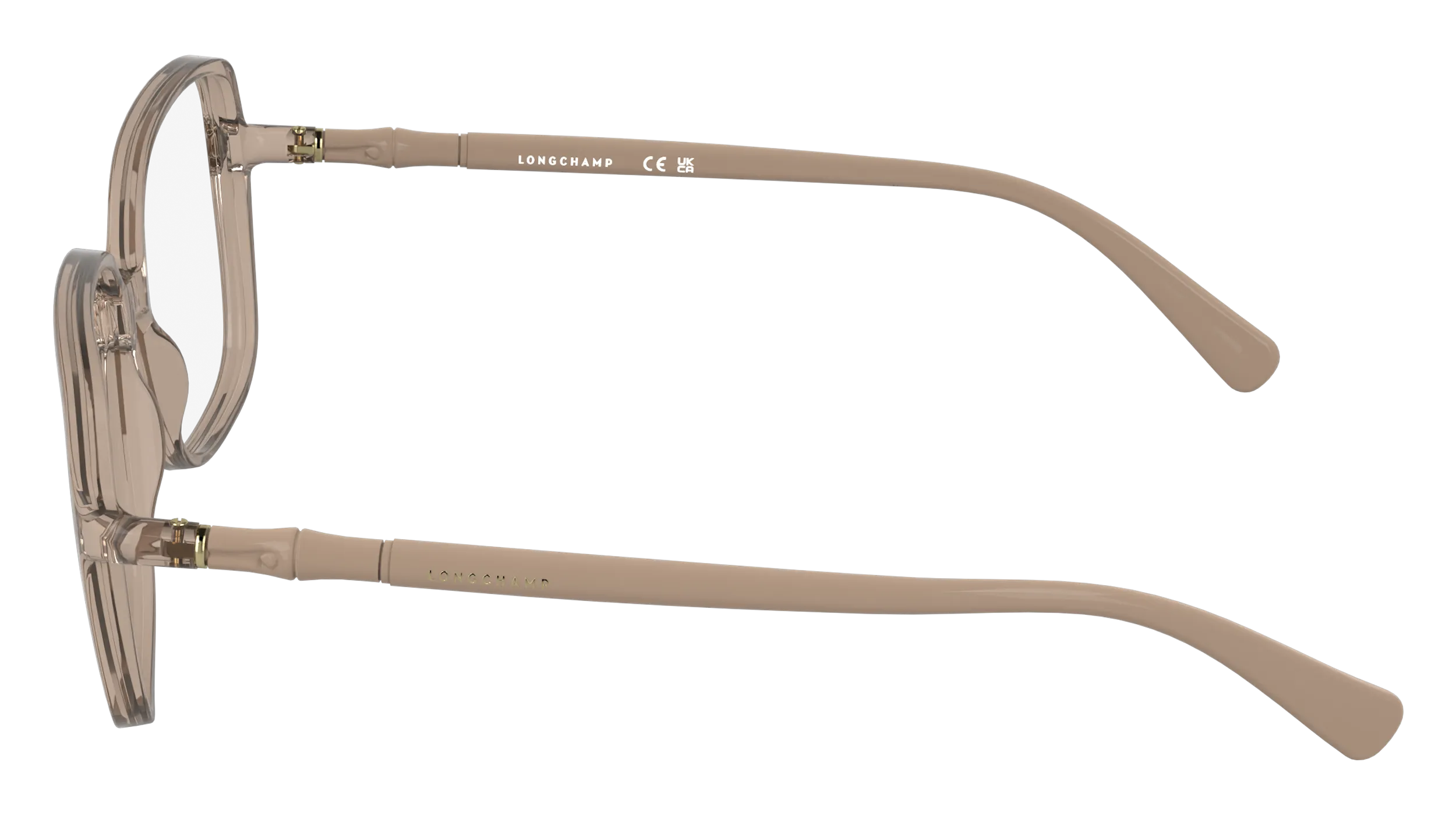 LONGCHAMP LO2802 272 Montature da vista Bio-iniettato Nude Squadrata Normale - immagine 3