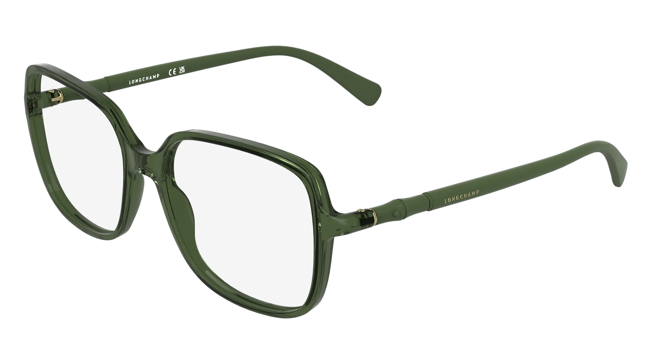 LONGCHAMP LO2802 300 Montature da vista Bio-iniettato Verde Squadrata Normale - immagine 1
