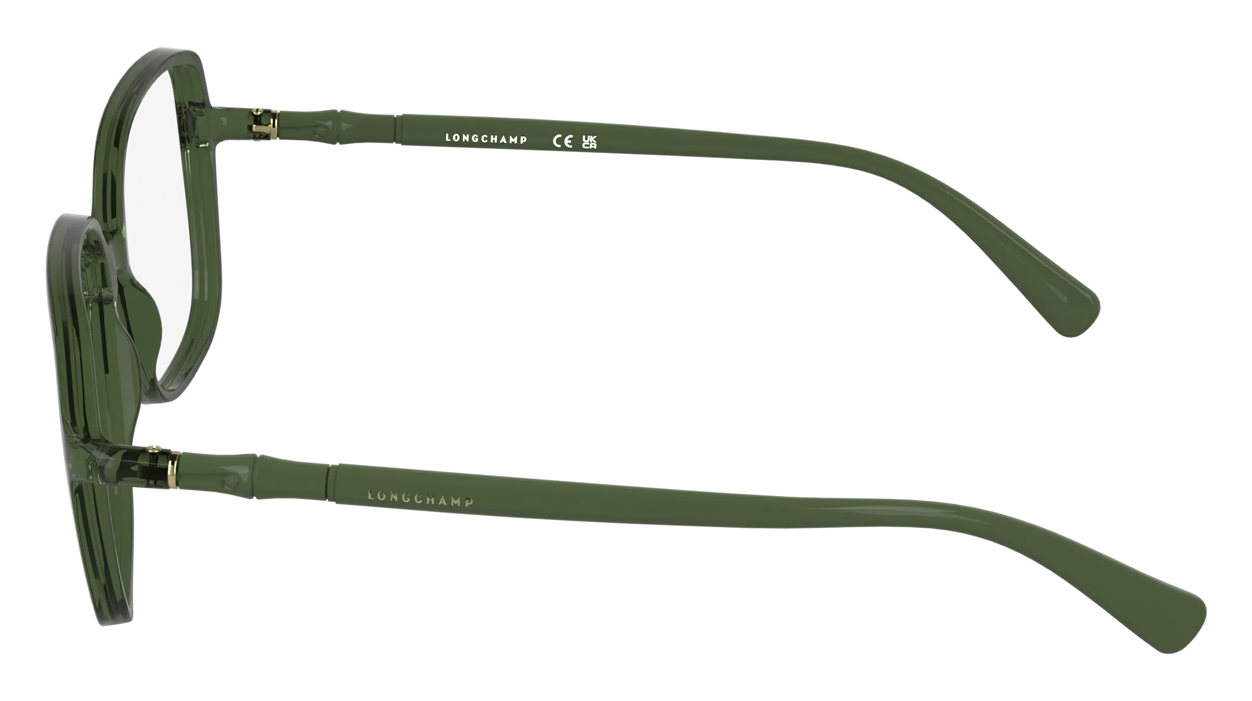 LONGCHAMP LO2802 300 Montature da vista Bio-iniettato Verde Squadrata Normale - immagine 3