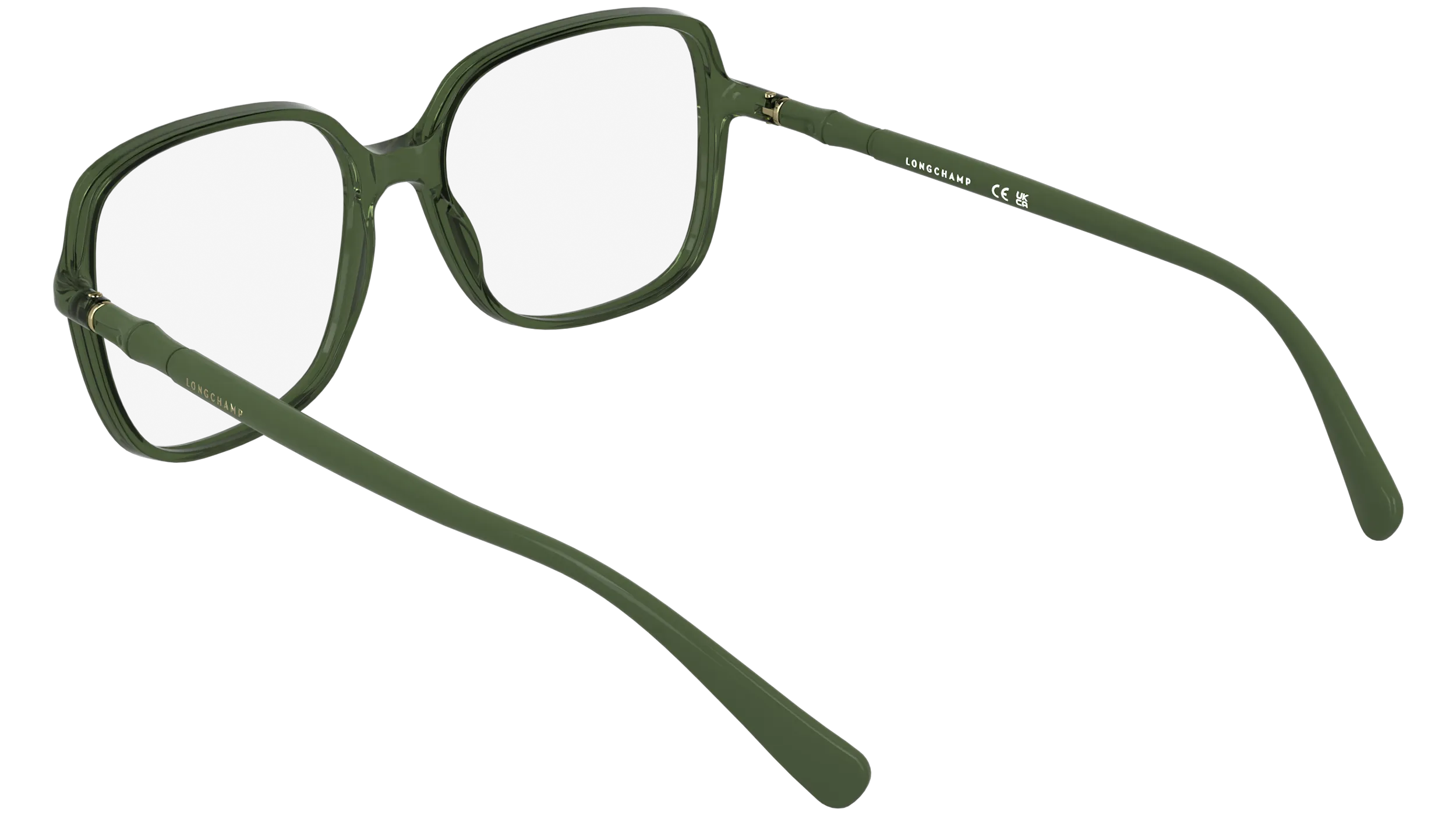 LONGCHAMP LO2802 300 Montature da vista Bio-iniettato Verde Squadrata Normale - immagine 4