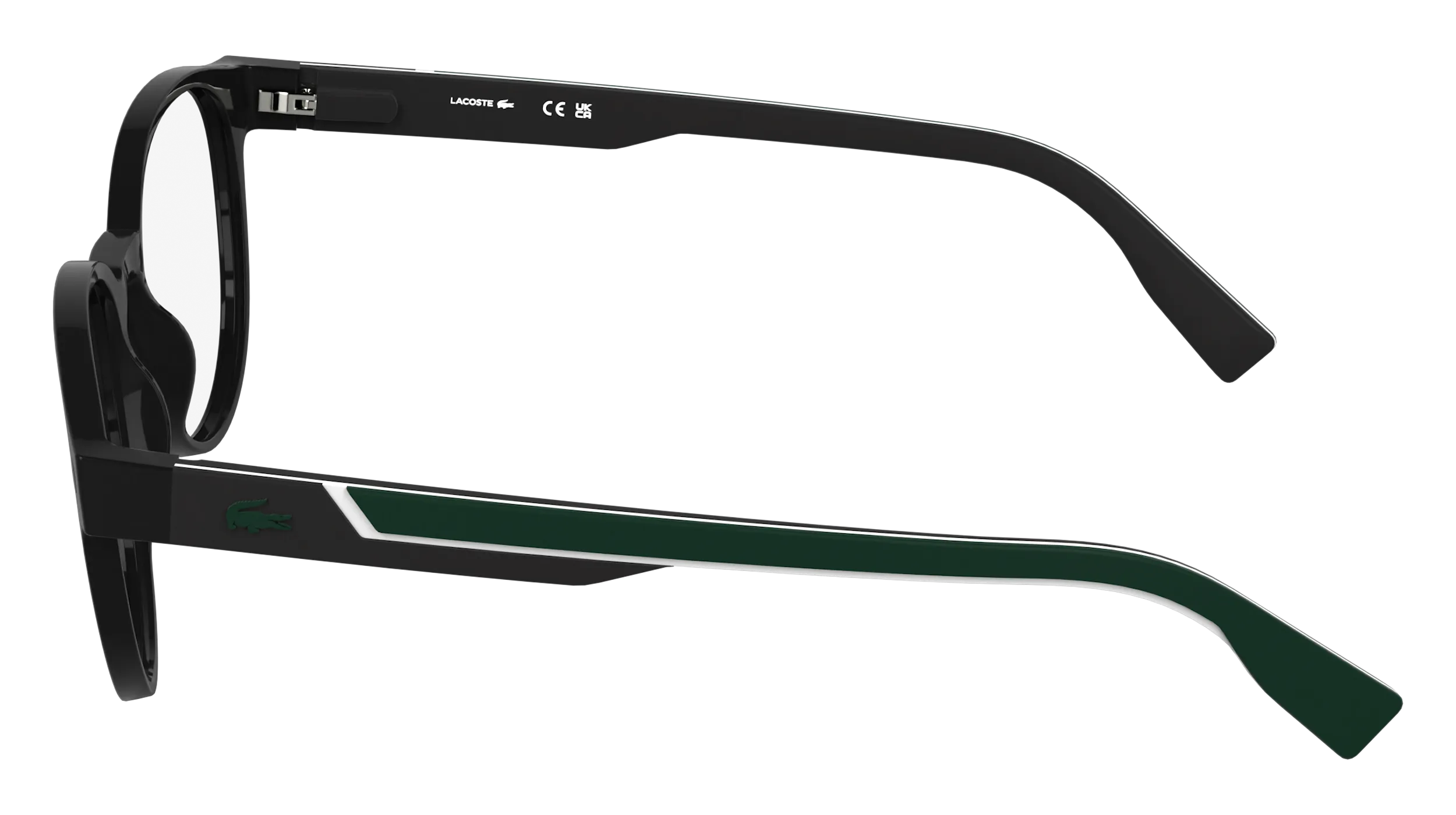 Lacoste L4009MAG-SET 001 Montature da vista Bio-iniettato Nero Squadrata Normale - immagine 3