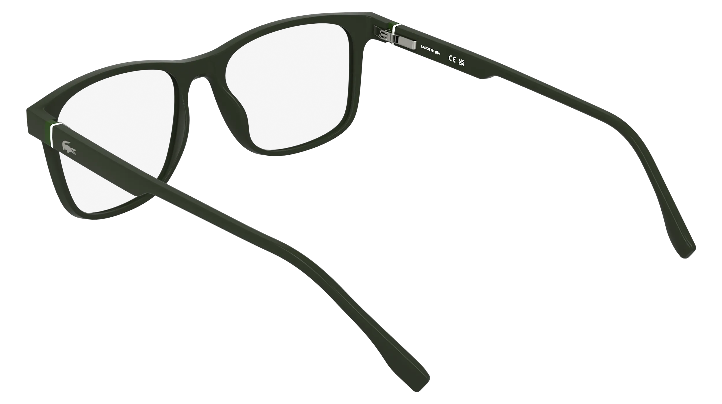 Lacoste L4007MAG-SET 301 Montature da vista Bio-iniettato Verde Squadrata Normale - immagine 4