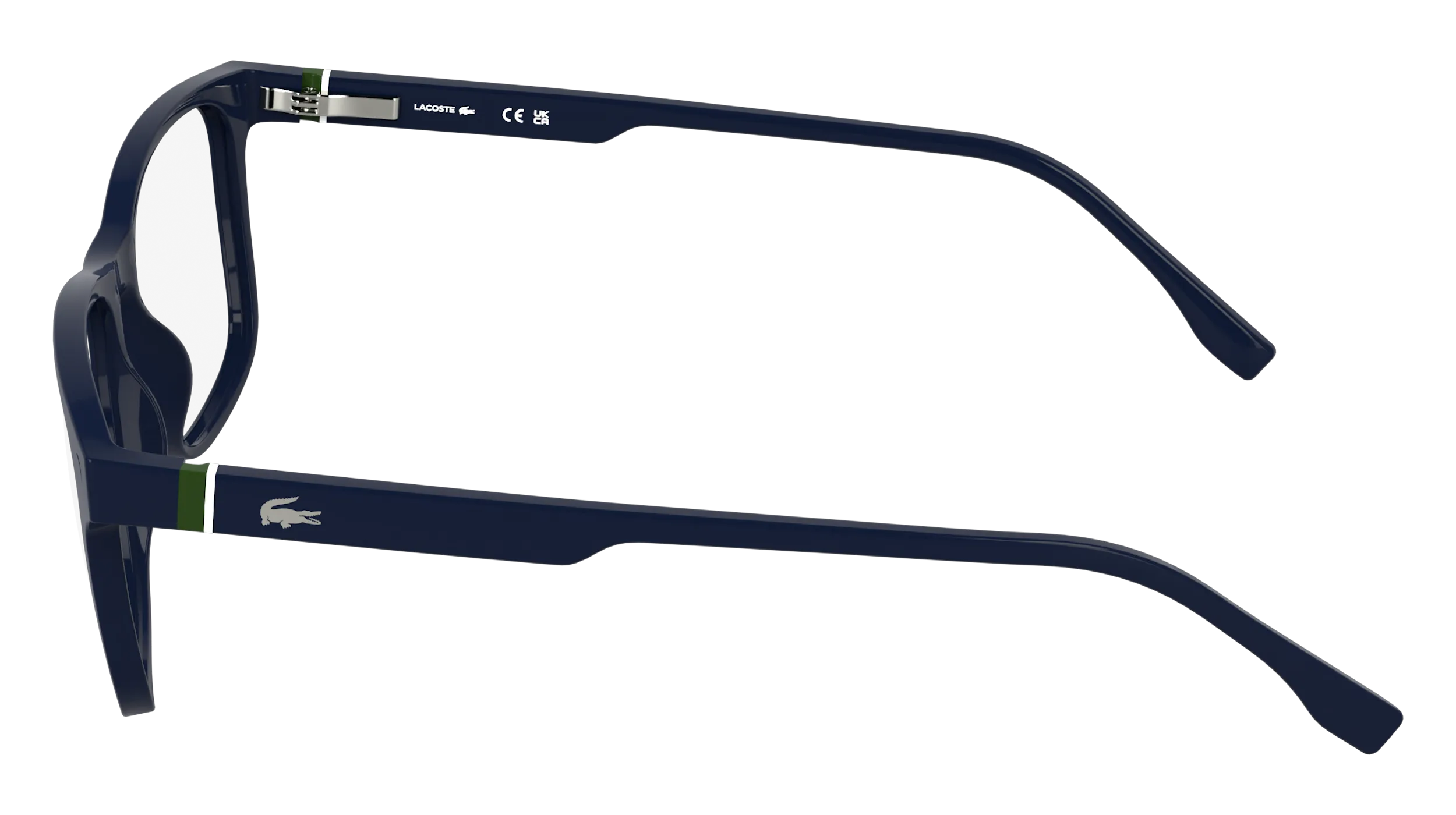 Lacoste L4007MAG-SET 410 Montature da vista Bio-iniettato Blu Blu Squadrata Normale - immagine 3