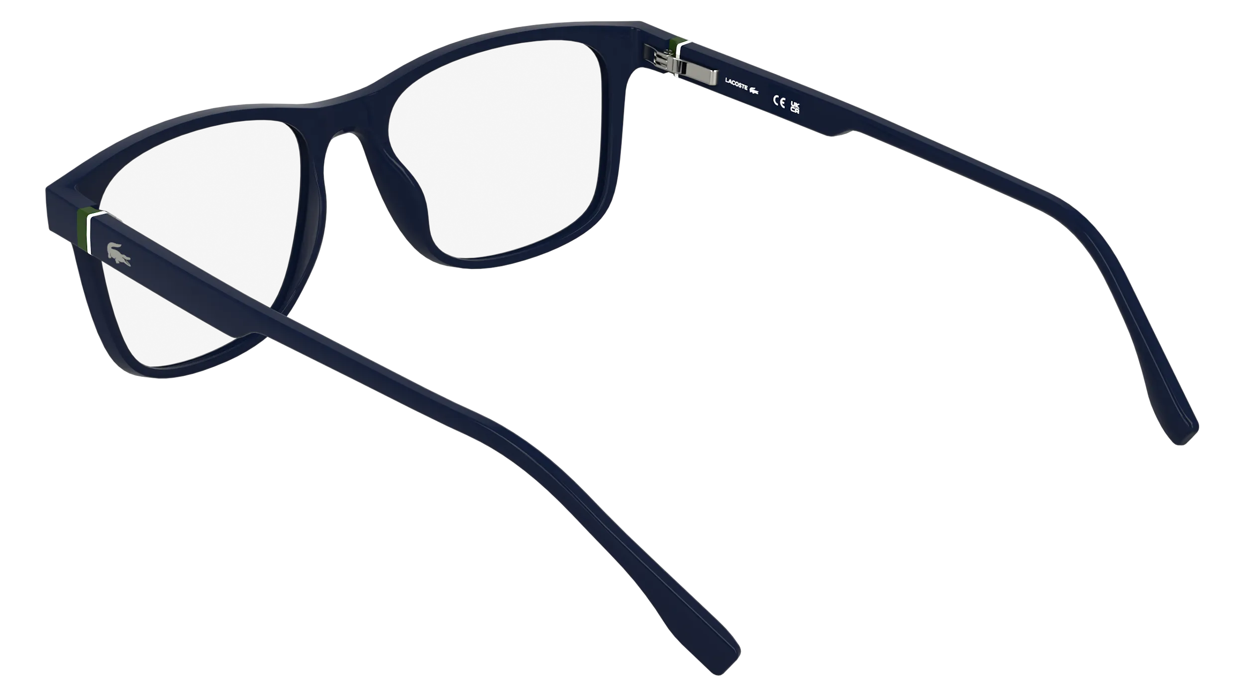 Lacoste L4007MAG-SET 410 Montature da vista Bio-iniettato Blu Blu Squadrata Normale - immagine 4