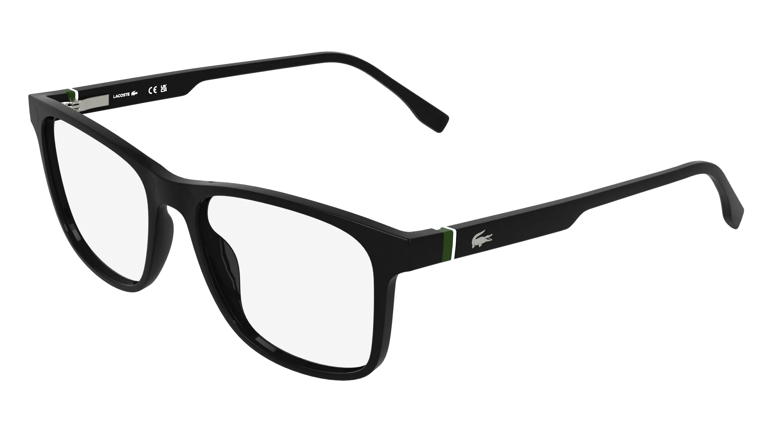 Lacoste L4007MAG-SET 001 Montature da vista Bio-iniettato Nero Grigio Squadrata Normale - immagine 1