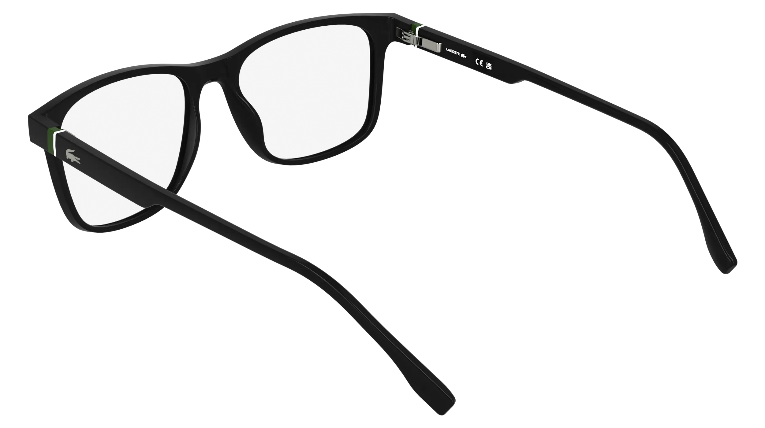 Lacoste L4007MAG-SET 001 Montature da vista Bio-iniettato Nero Grigio Squadrata Normale - immagine 4
