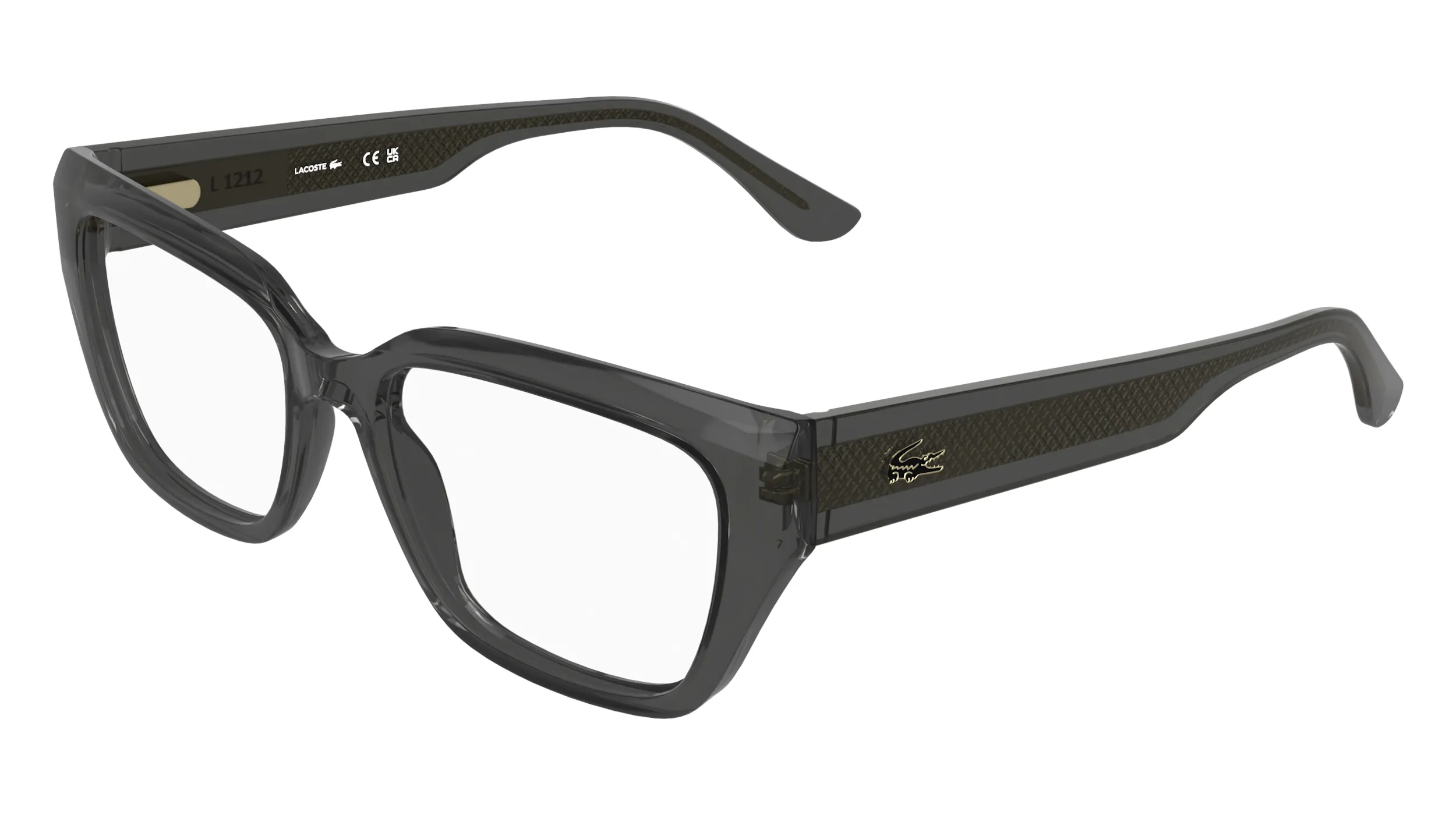 Lacoste L4014 035 Montature da vista Bio-iniettato Grigio Squadrata Normale - immagine 1