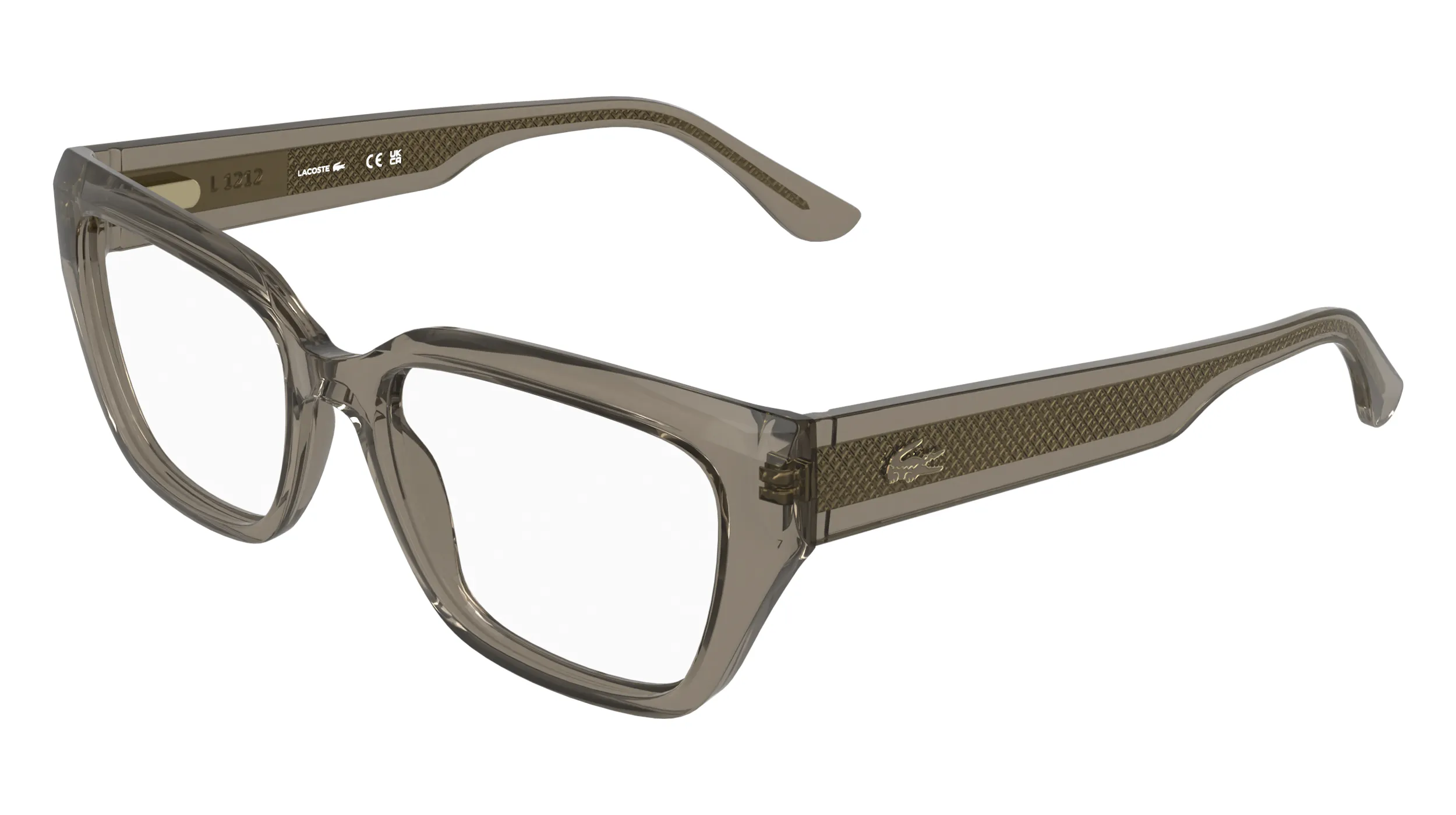 Lacoste L4014 202 Montature da vista Bio-iniettato Grigio Squadrata Normale - immagine 1