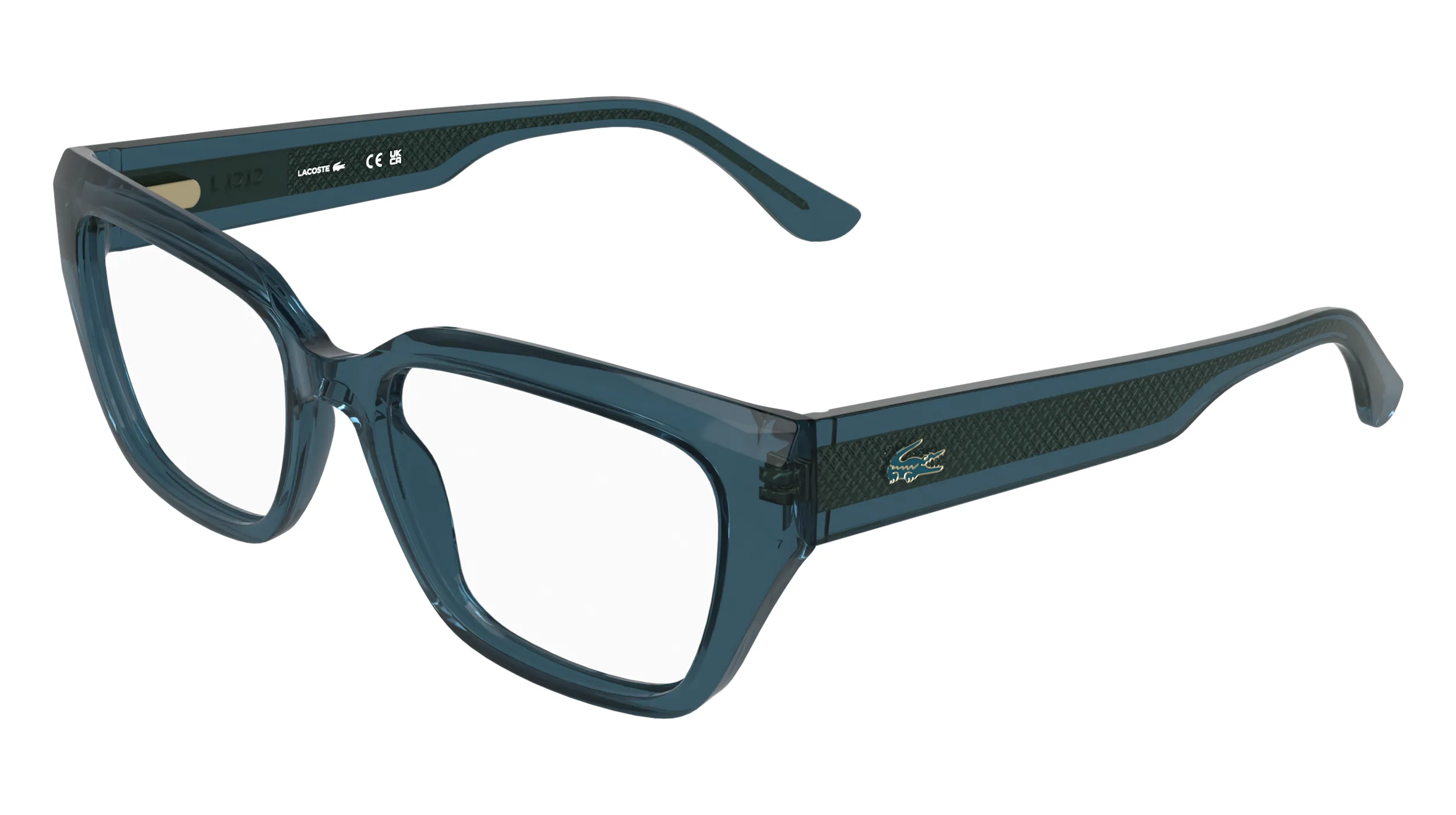 Lacoste L4014 410 Montature da vista Bio-iniettato Blu Squadrata Normale - immagine 1