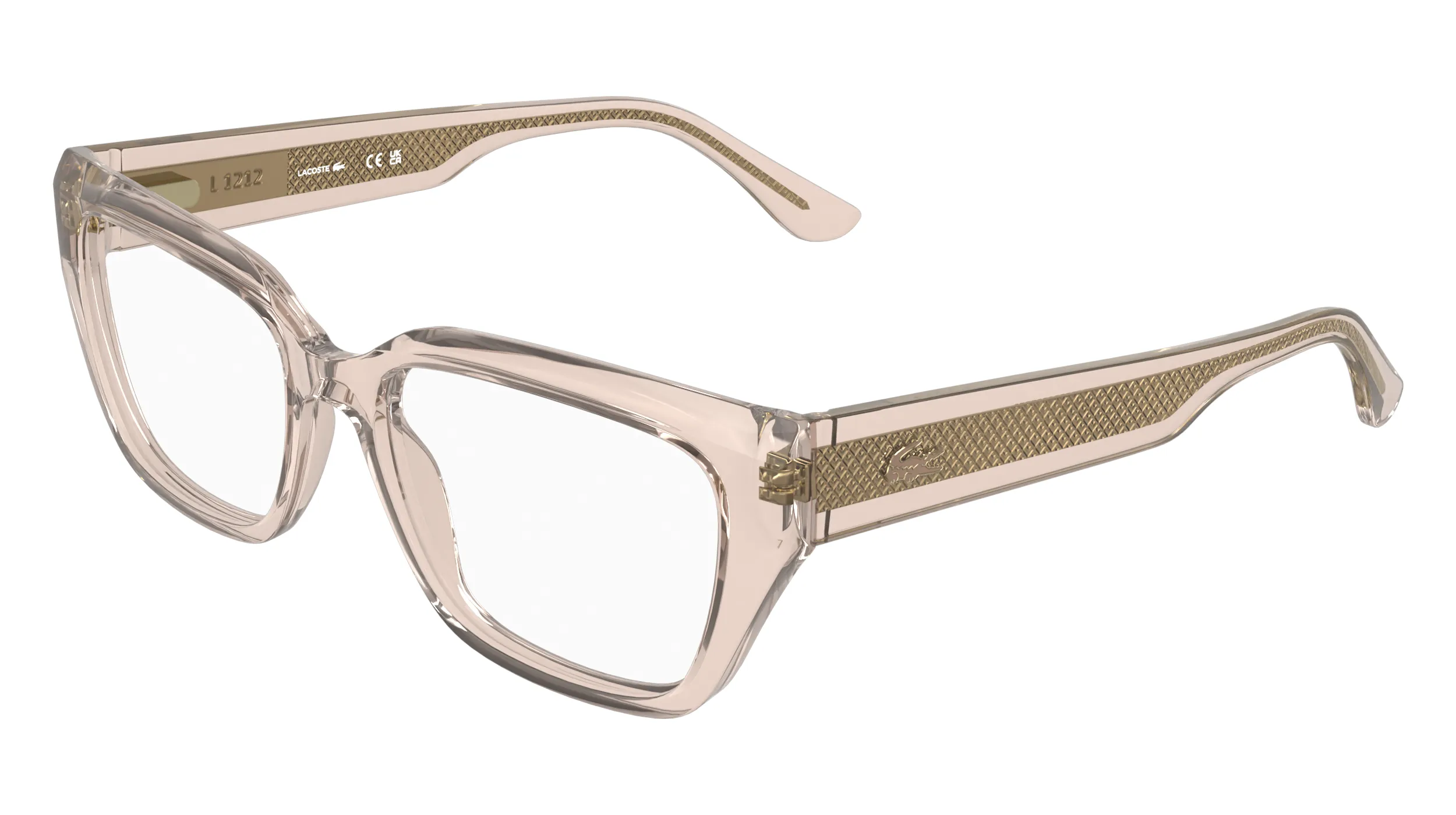Lacoste L4014 749 Montature da vista Bio-iniettato Rosa Squadrata Normale - immagine 1