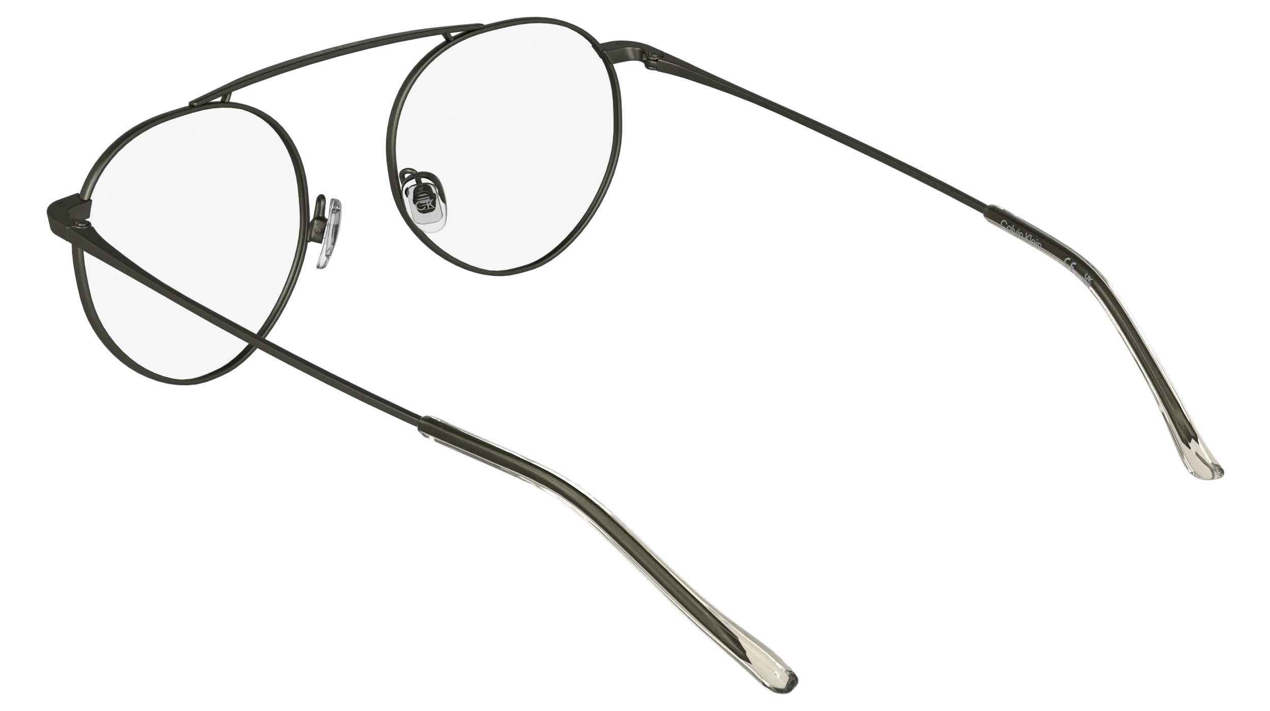 Calvin Klein CK26105T 009 Montature da vista Titanio Canna di fucile Rotonda Normale - immagine 4