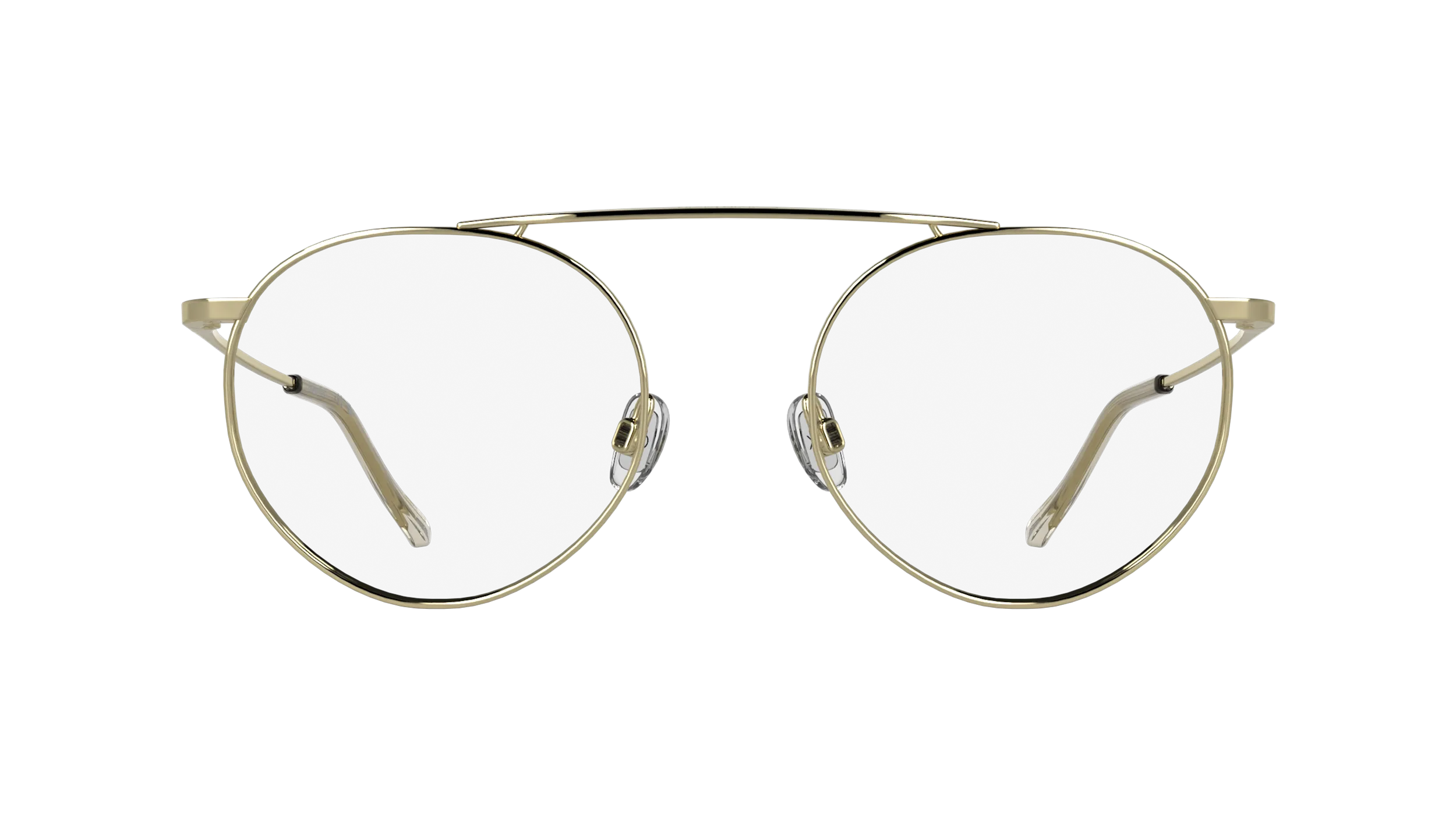 Calvin Klein CK26105T 717 Montature da vista Titanio Oro Rotonda Normale - immagine 2