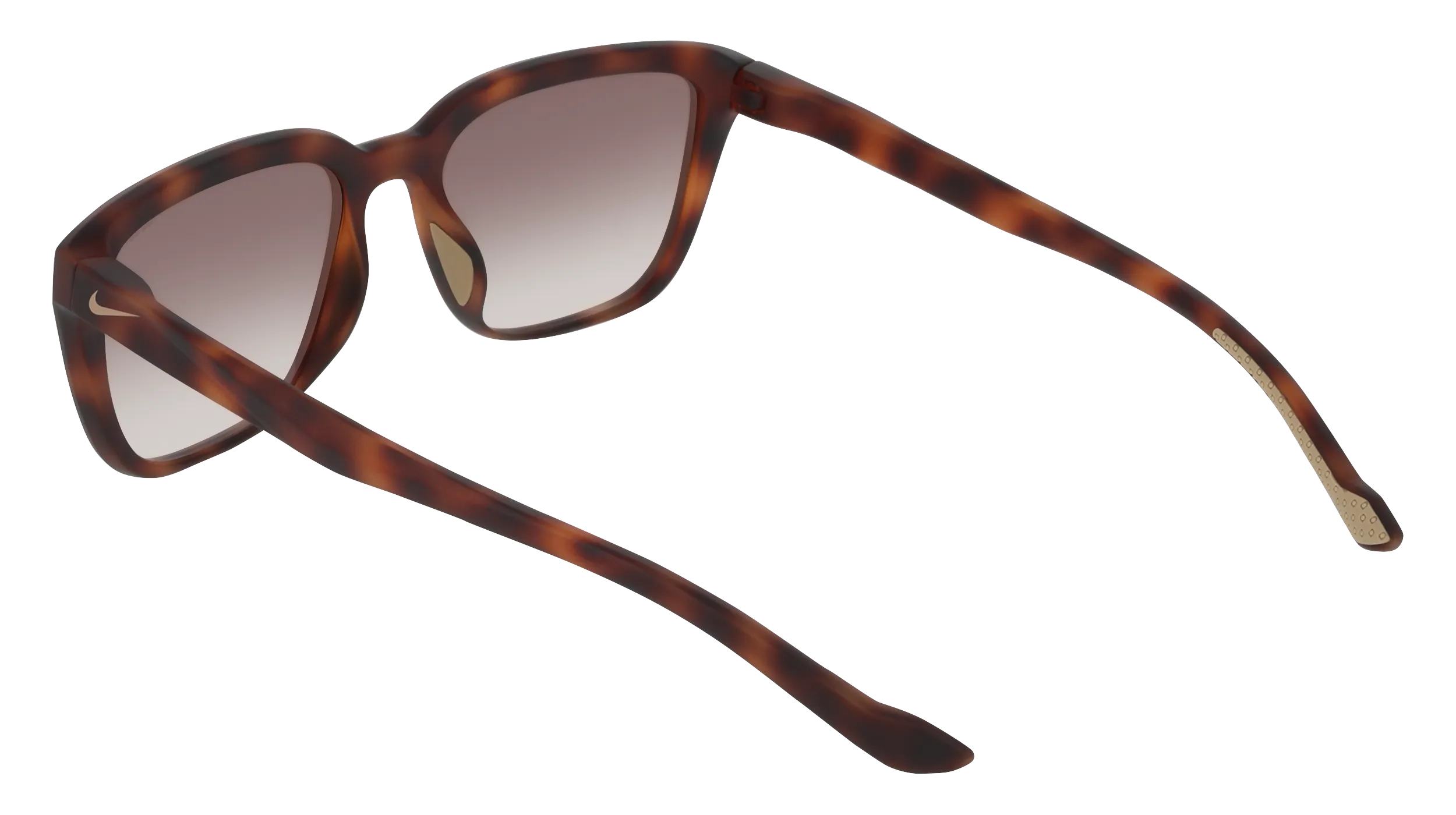 Nike NIKE TEMPER FLAIR IF1055X 220 Occhiali da sole Iniettato Havana Squadrata Normale - immagine 4
