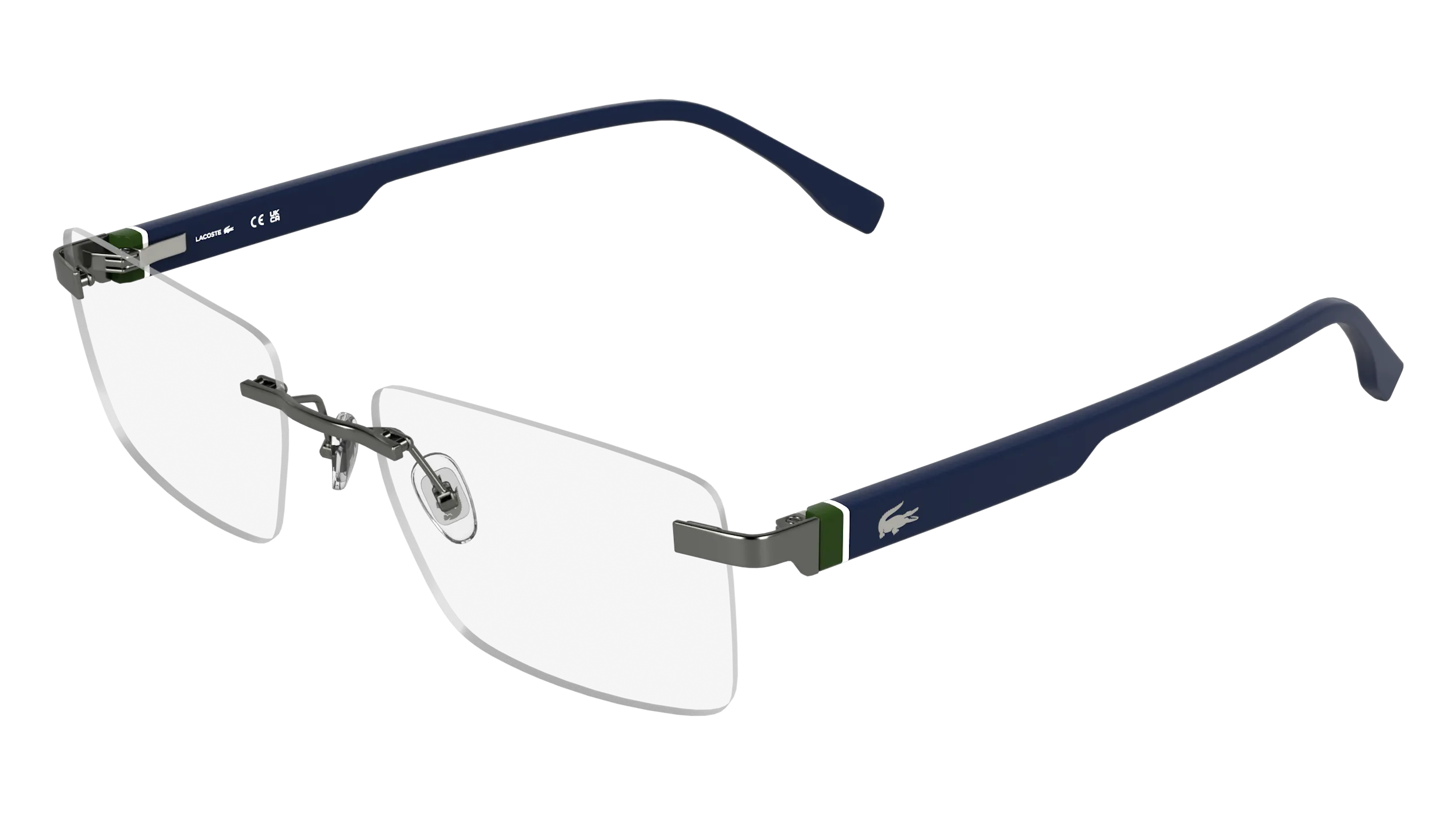 Lacoste 035 Montature da vista Metallo Canna di fucile Squadrata Normale - immagine 1