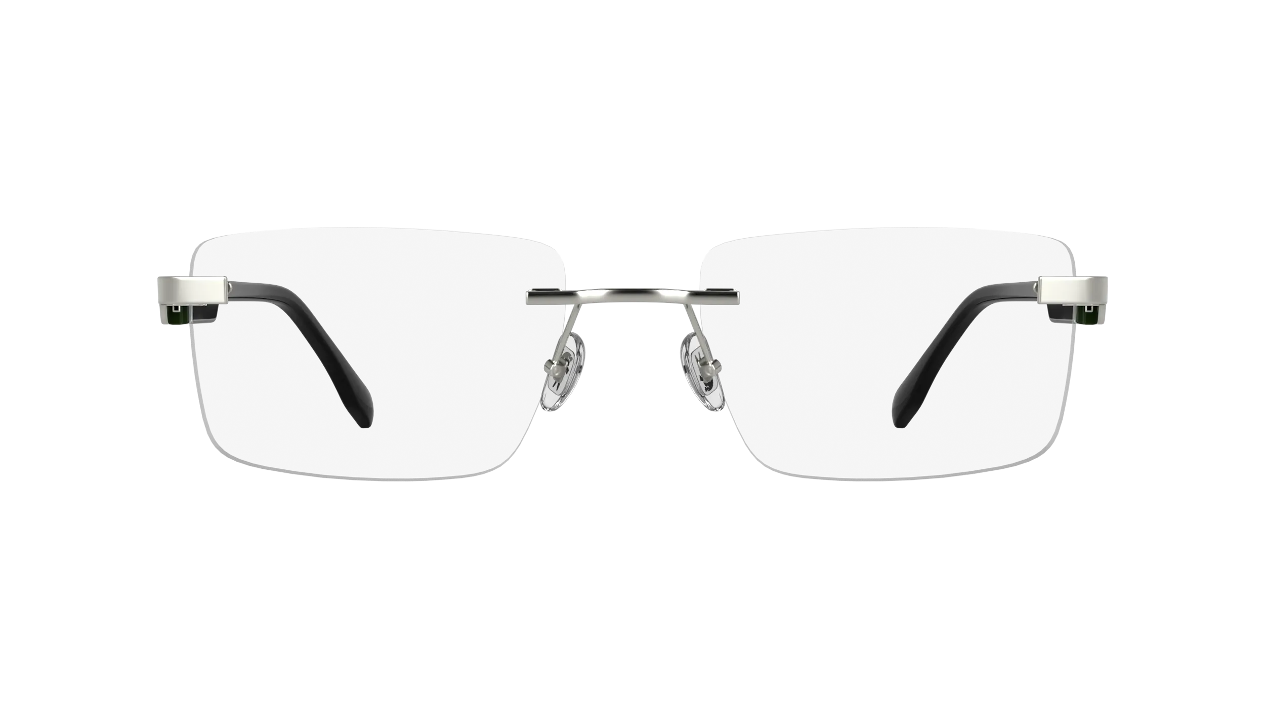 Lacoste 045 Montature da vista Metallo Argento Squadrata Normale - immagine 2