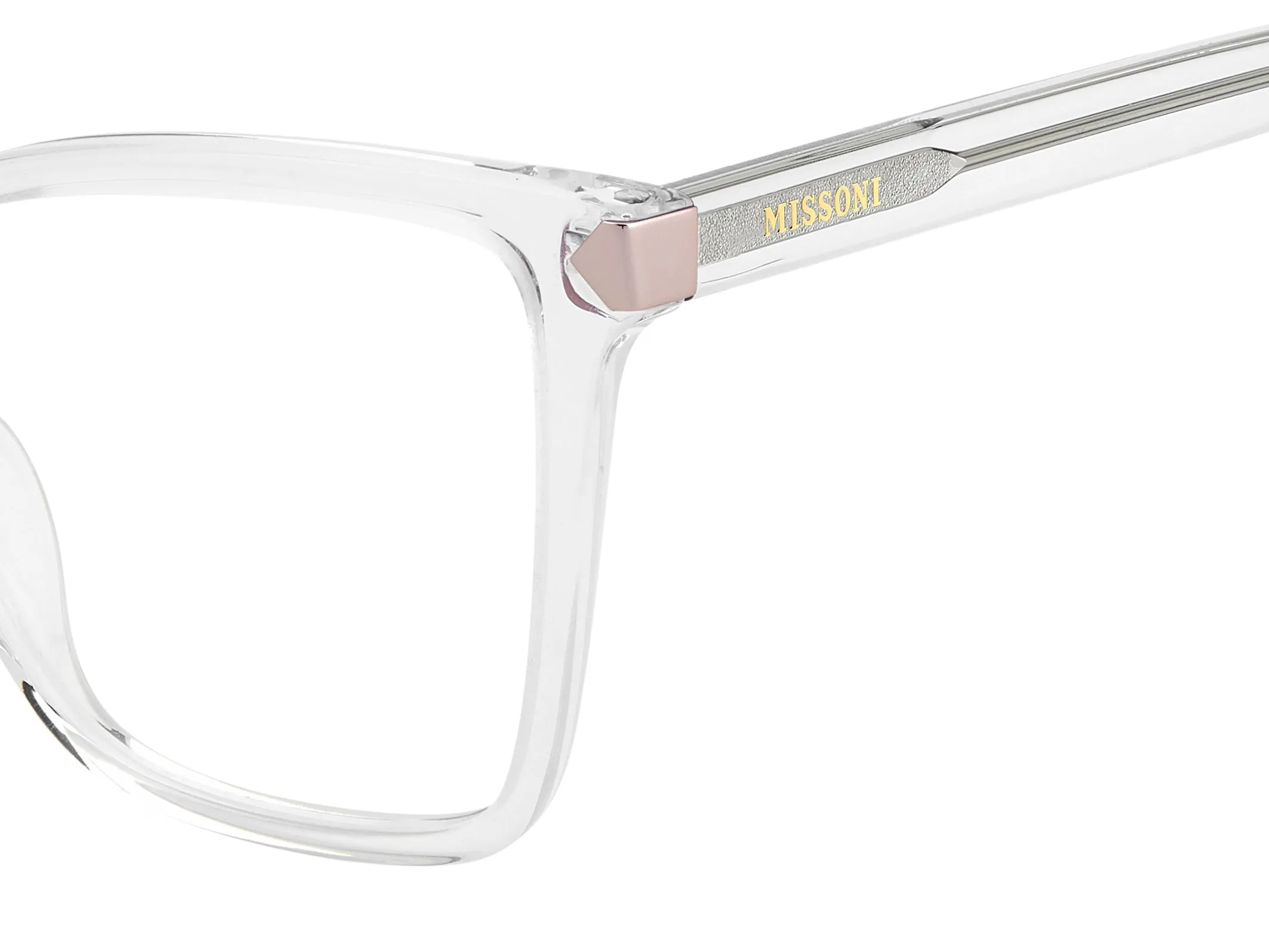 Missoni MIS 0286 900 Montature da vista Acetato Trasparente Cat Eye Normale - immagine 3
