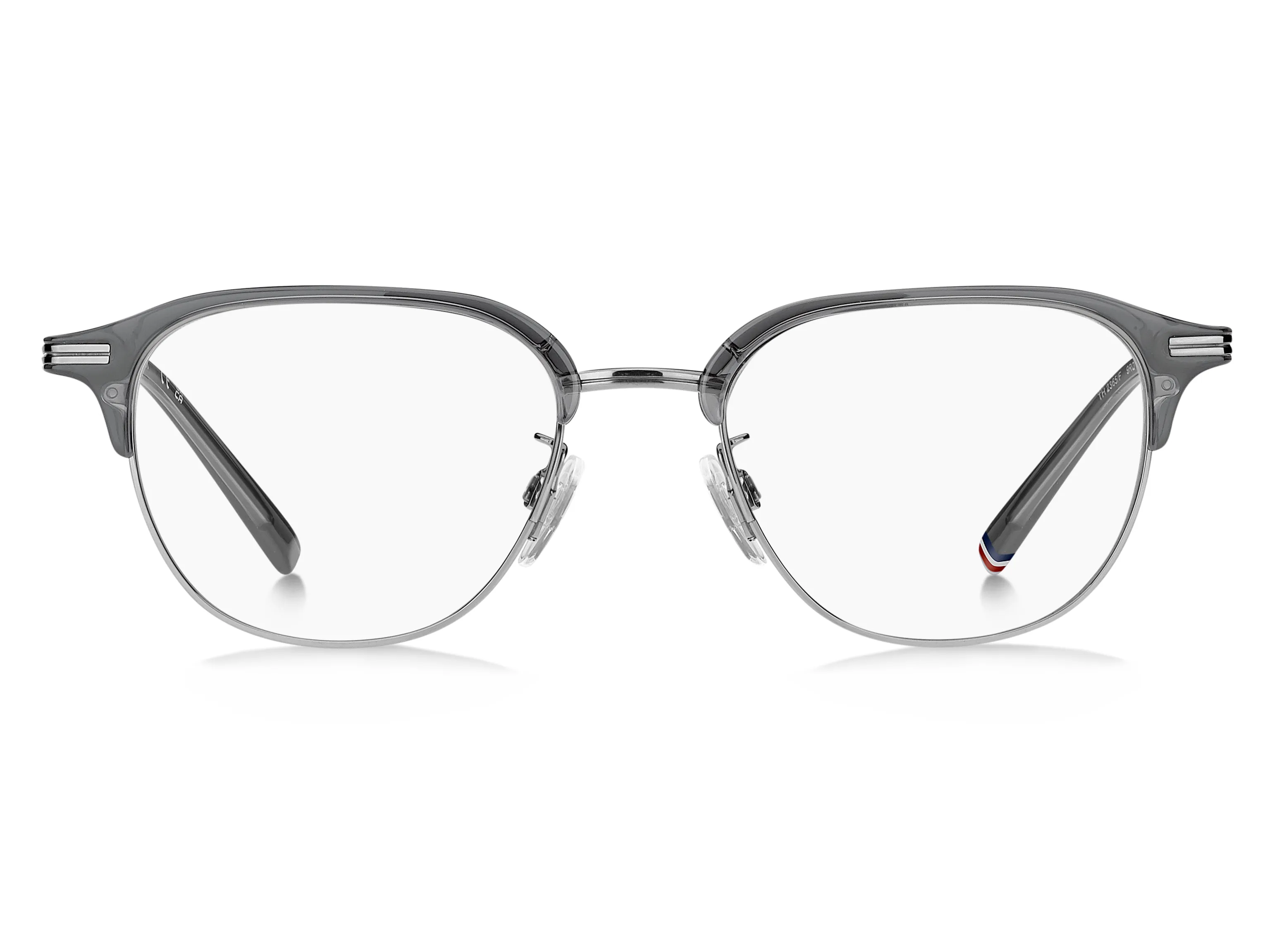 Tommy Hilfiger TH 2365/F 9RQ Montature da vista Metallo Grigio Squadrata Normale - immagine 2