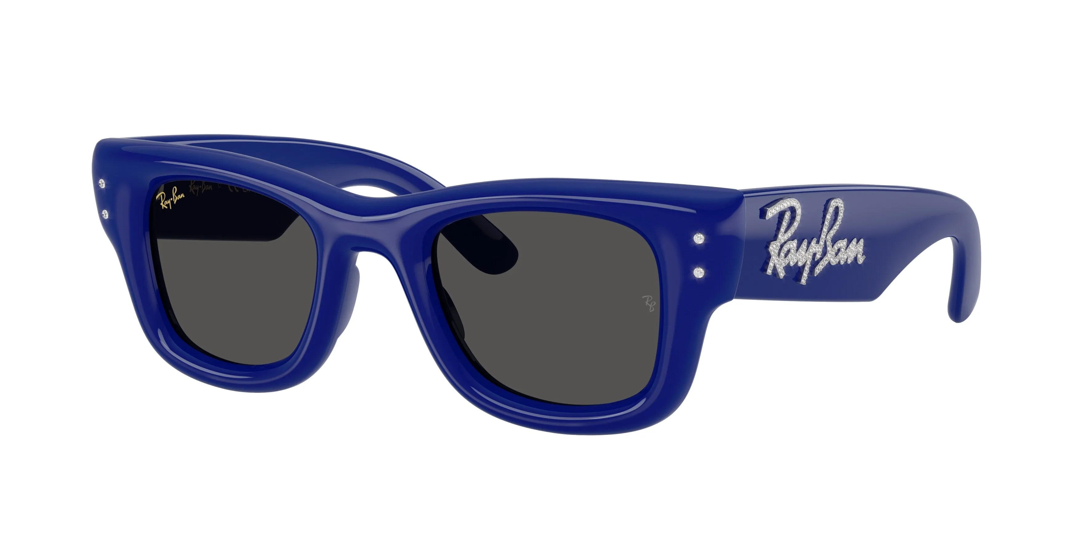 Ray - Ban RB4940B WAYFARER PUFFER 686087 Occhiali da sole Nylon Blu Squadrata Normale - immagine 1