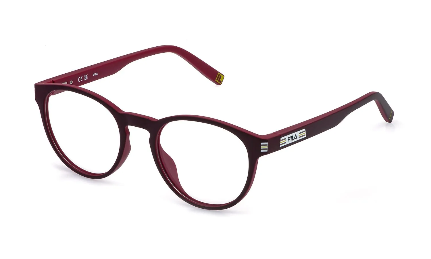 Fila VFID07 01AZ Montature da vista Iniettato Rosso Pantos - immagine 1
