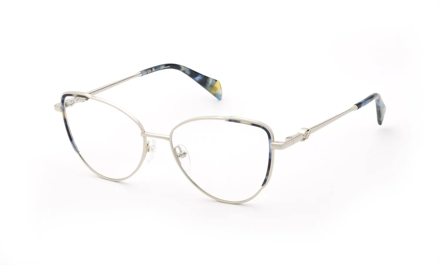Blumarine VBM234 594 Montature da vista Metallo Oro Farfalla - immagine 1