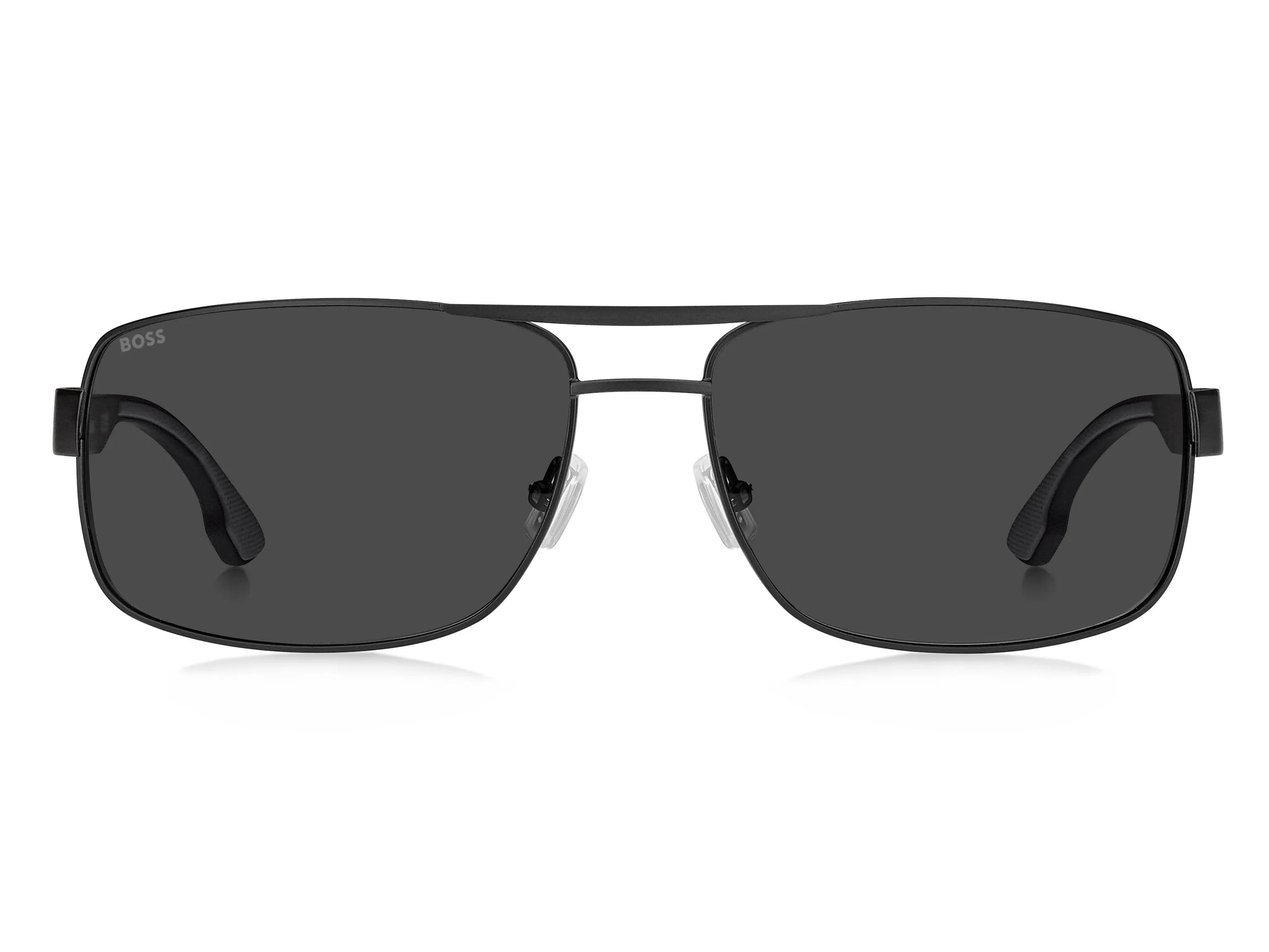 Hugo Boss BOSS 1906/S 003/IR Occhiali da sole Metallo Nero Grigio Squadrata Normale - immagine 2