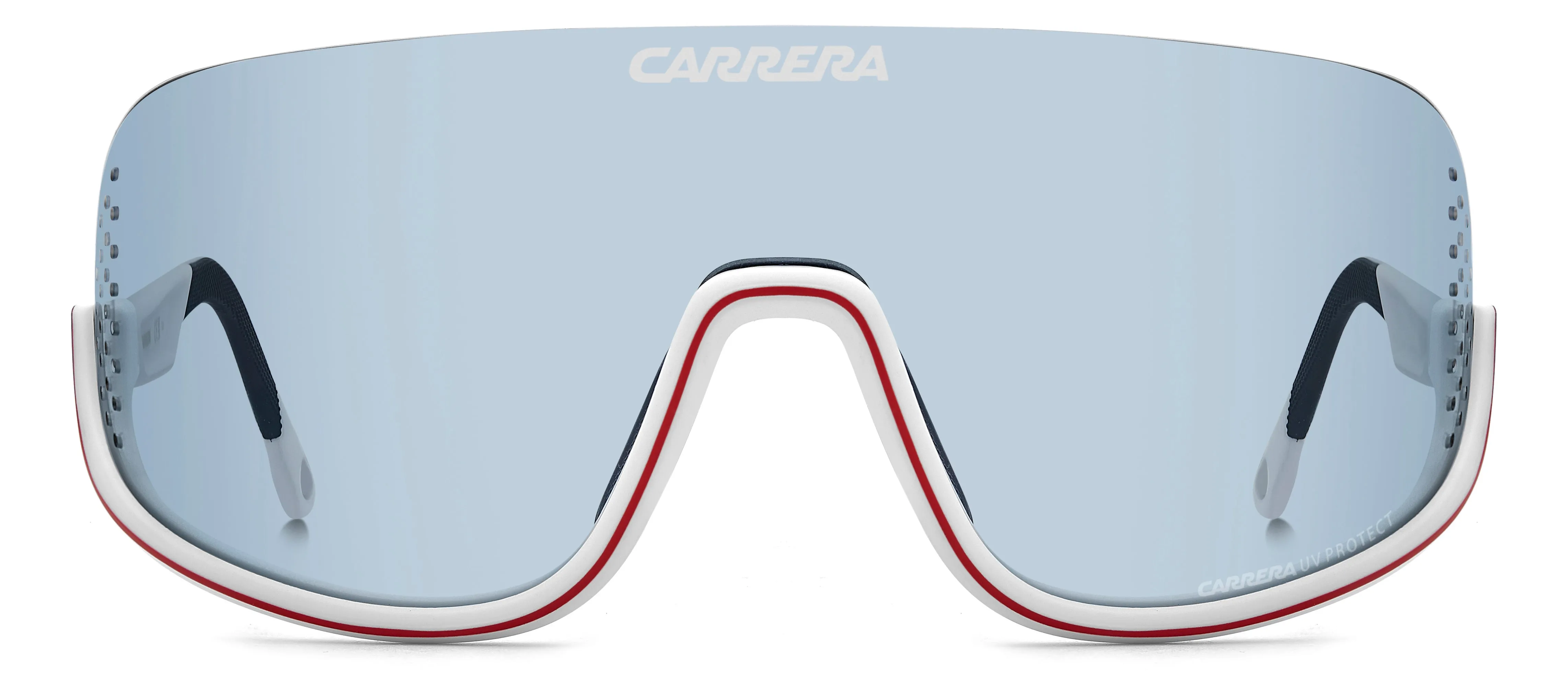 Carrera CARRERA EYEDRA 6HT/1P Occhiali da sole Polyamide Bianco Azzurro Maschera Normale - immagine 2
