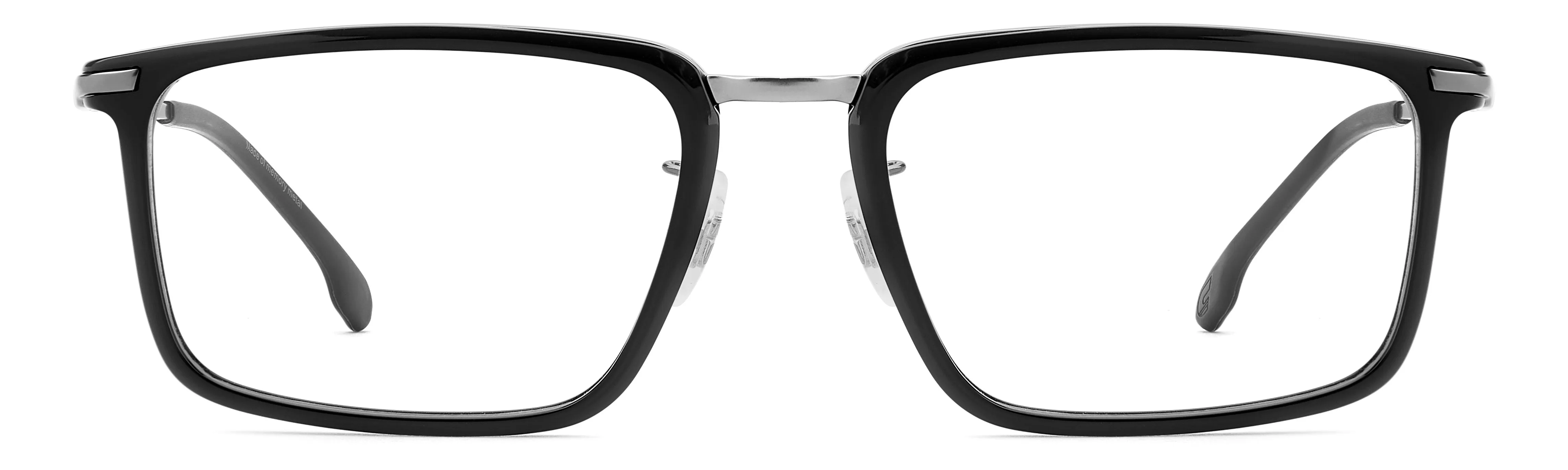 Carrera CARRERA 8935 807 Montature da vista Acetato Nero Squadrata Normale - immagine 2
