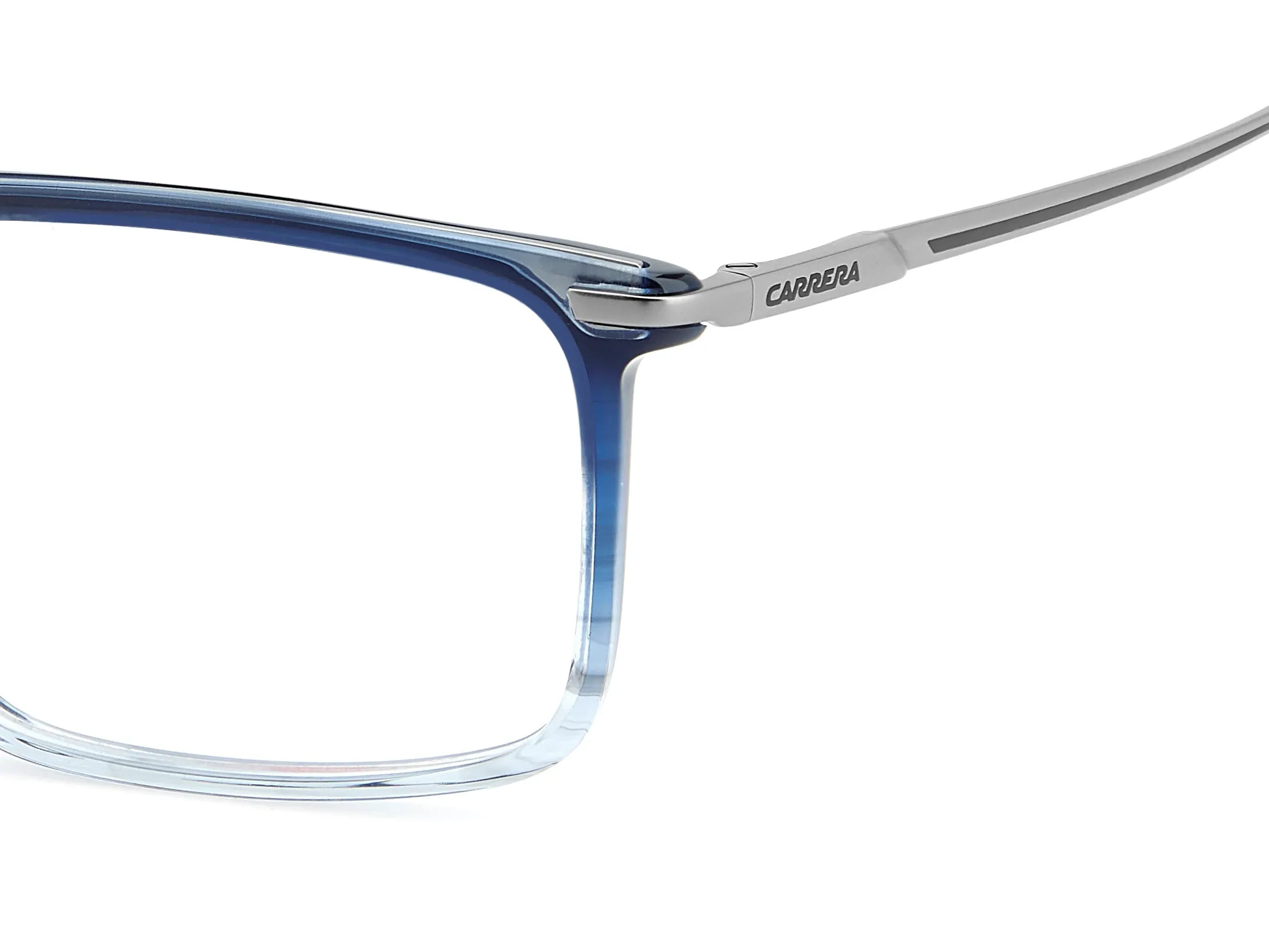 Carrera CARRERA 8935 38I Montature da vista Acetato Blu Squadrata Normale - immagine 4