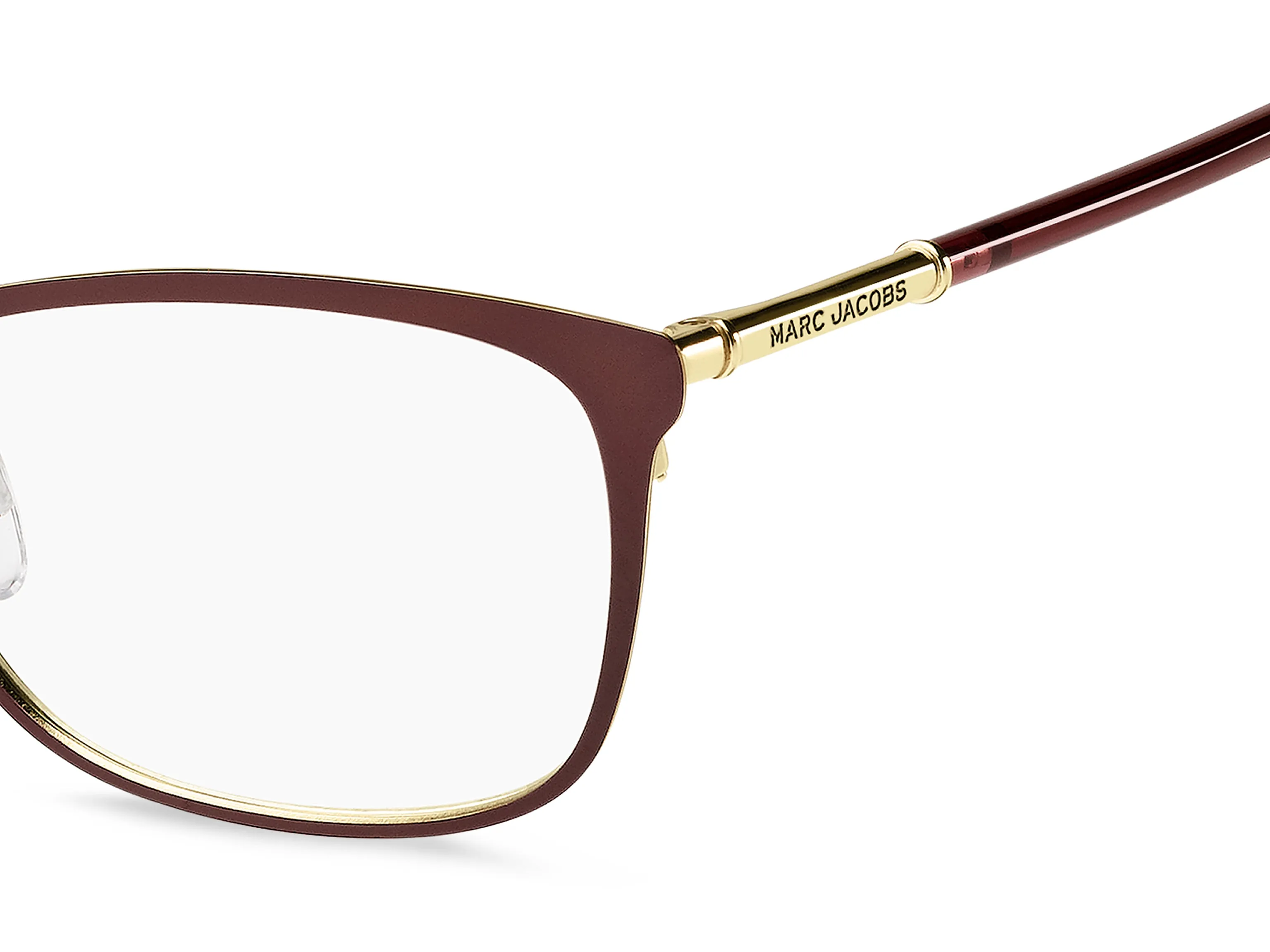 Marc Jacobs MARC 898/G E28 Montature da vista Metallo Bordeaux Squadrata Normale - immagine 3