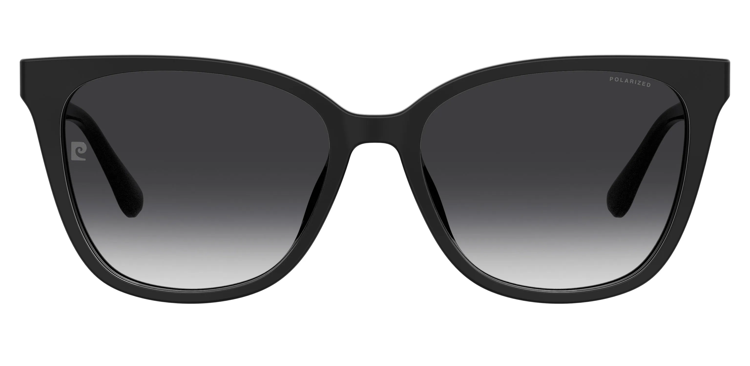 Pierre Cardin P.C. 8550/C 807/WJ Montature da vista Acetato Nero Grigio Cat Eye Polarizzata Sfumato - immagine 2