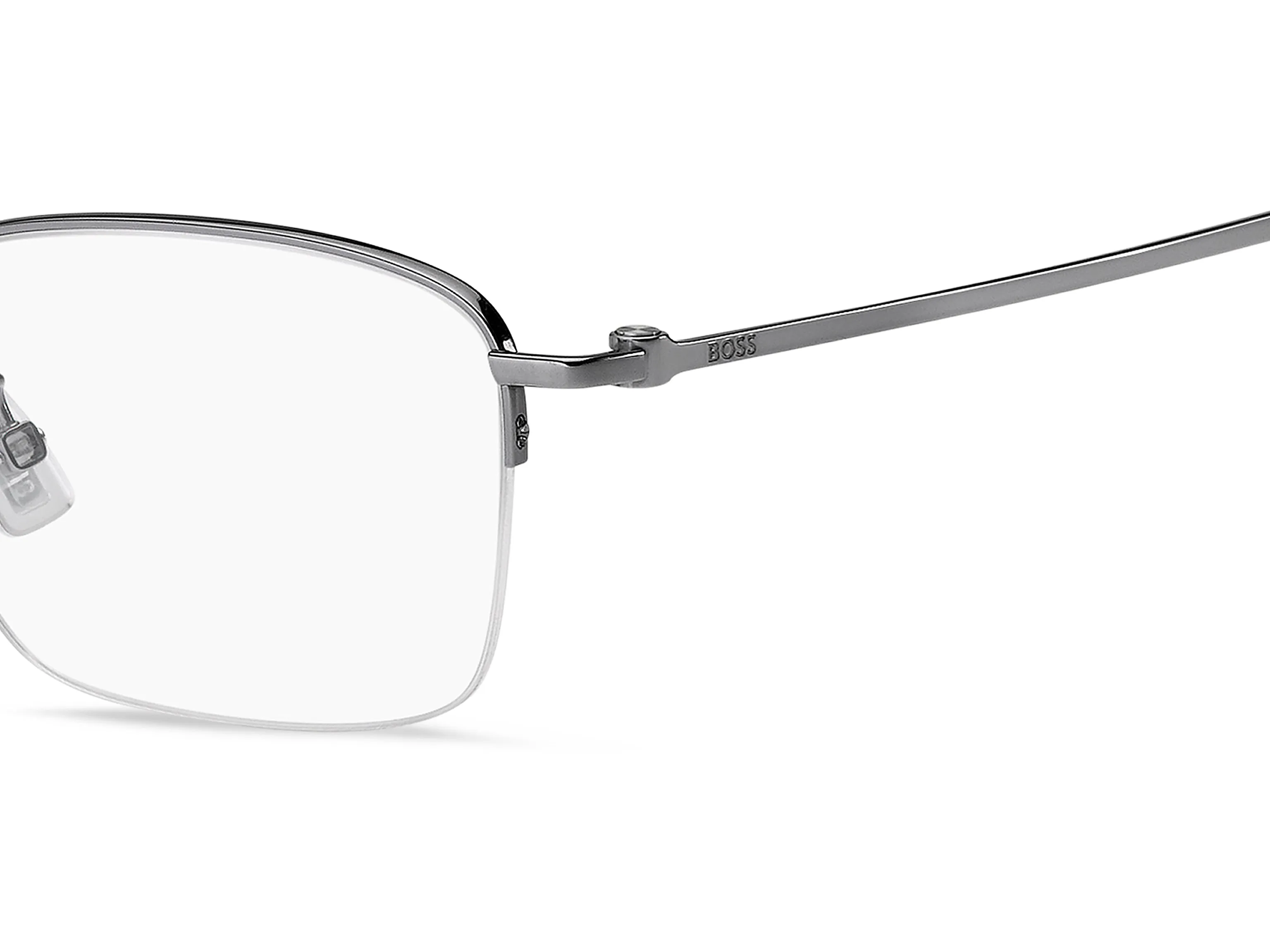 Hugo Boss BOSS 1932/F KJ1 Montature da vista Titanio Rutenio Squadrata Normale - immagine 3