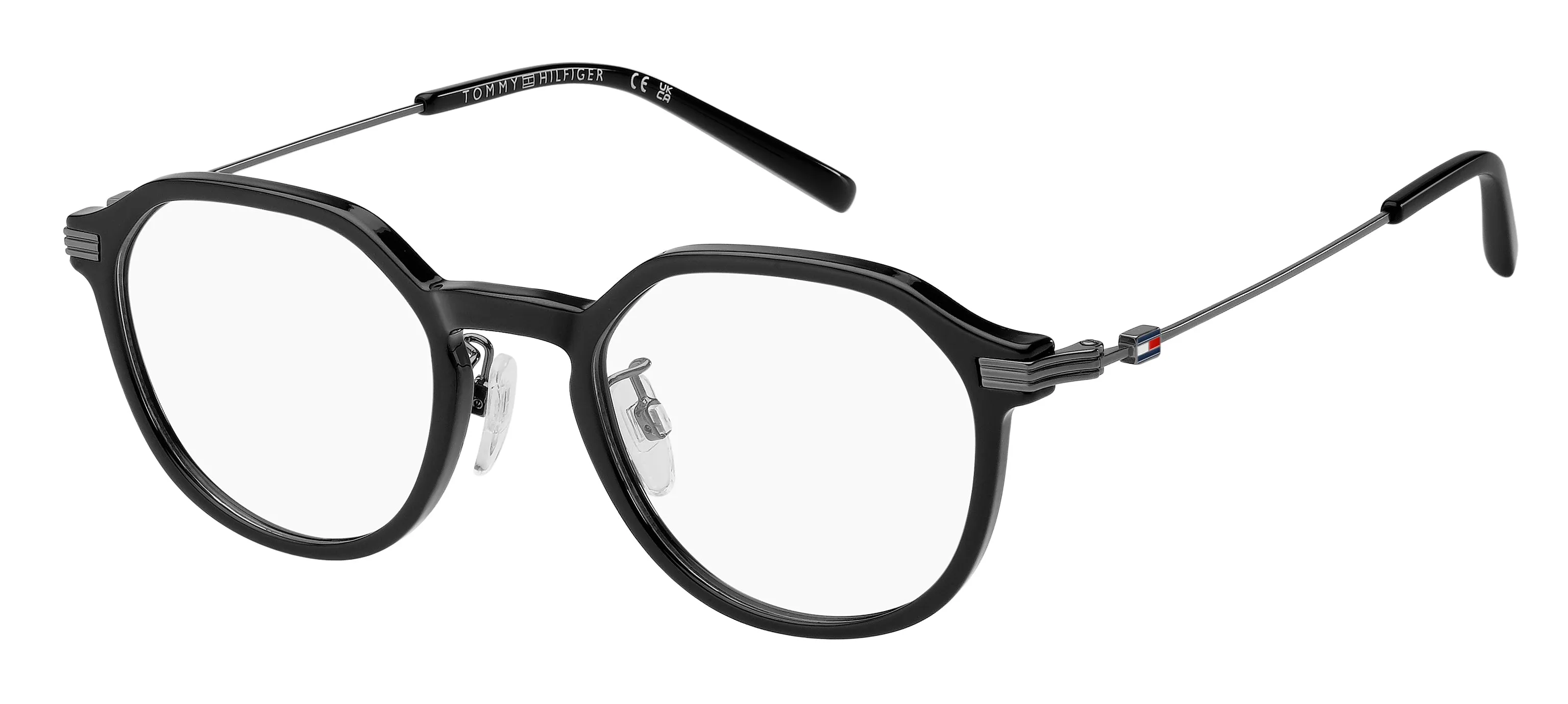 Tommy Hilfiger TH 2364/F 807 Montature da vista Polyamide Nero Pantos Normale - immagine 1