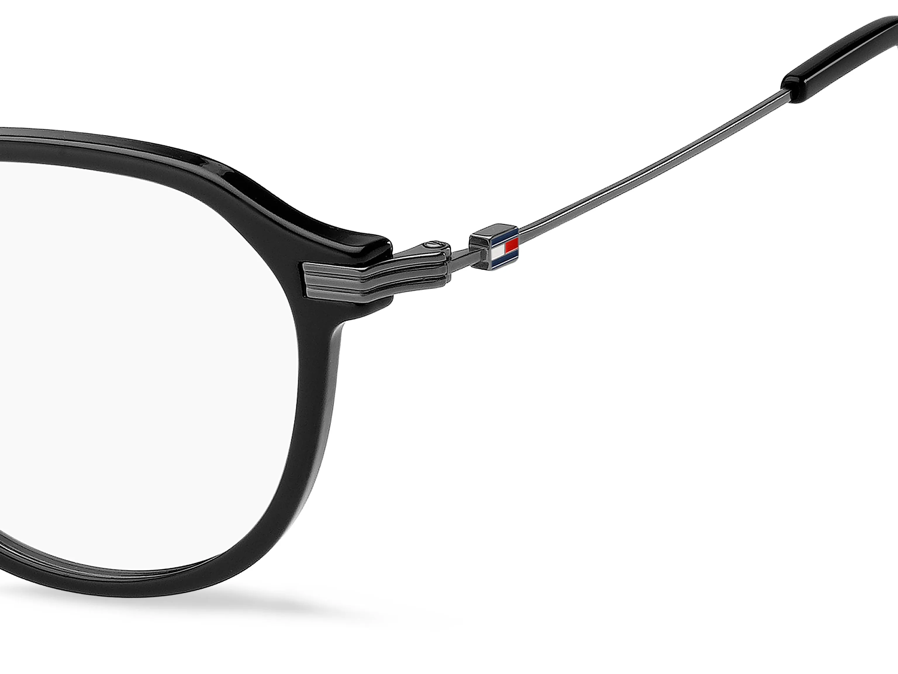 Tommy Hilfiger TH 2364/F 807 Montature da vista Polyamide Nero Pantos Normale - immagine 3
