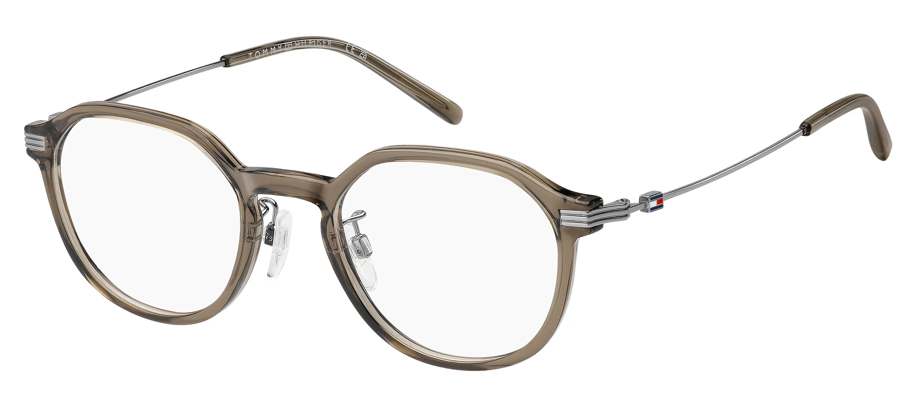 Tommy Hilfiger TH 2364/F 10A Montature da vista Polyamide Beige Pantos Normale - immagine 1