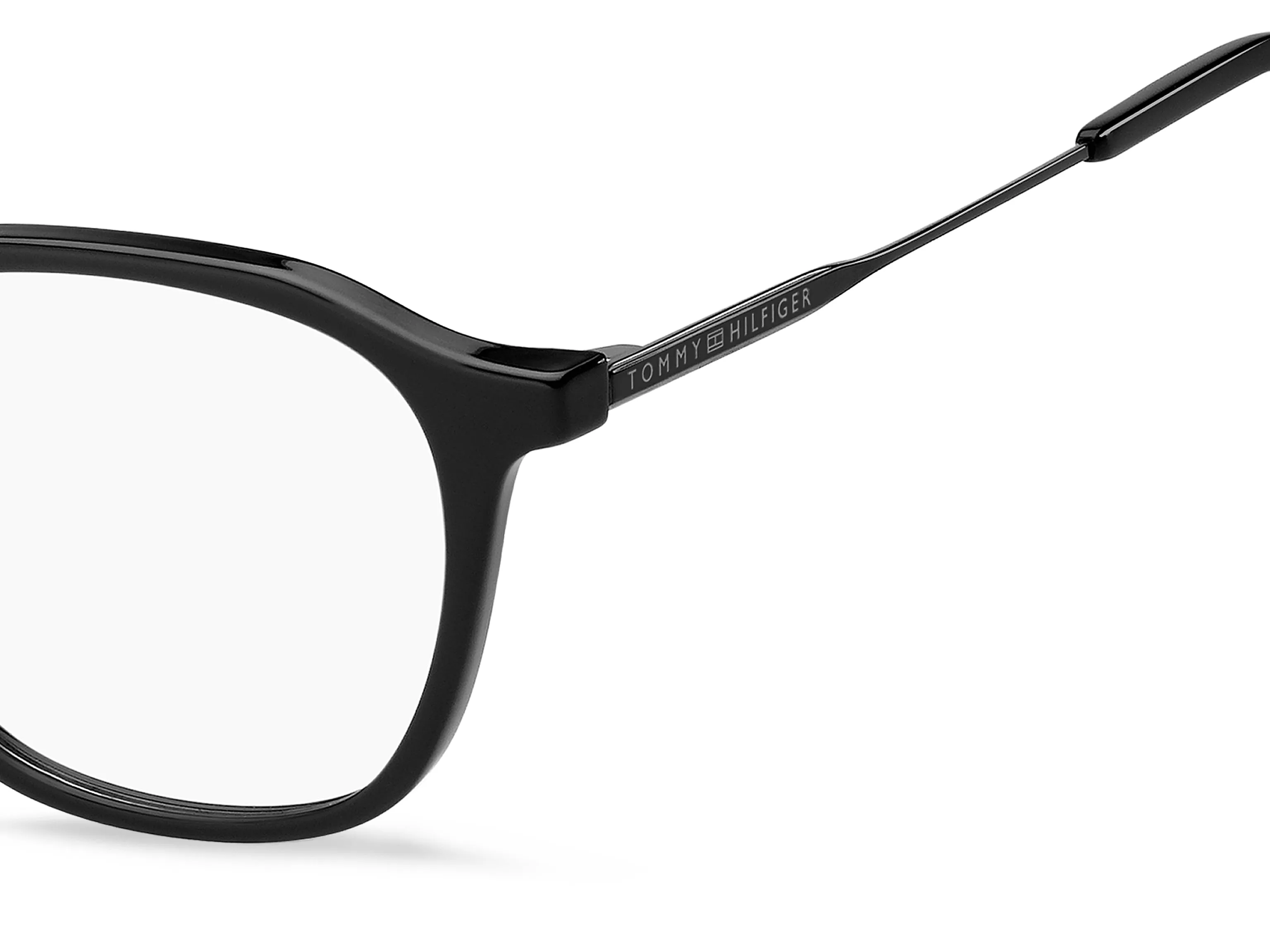 Tommy Hilfiger TH 2362/F 807 Montature da vista Polyamide Nero Squadrata Normale - immagine 3