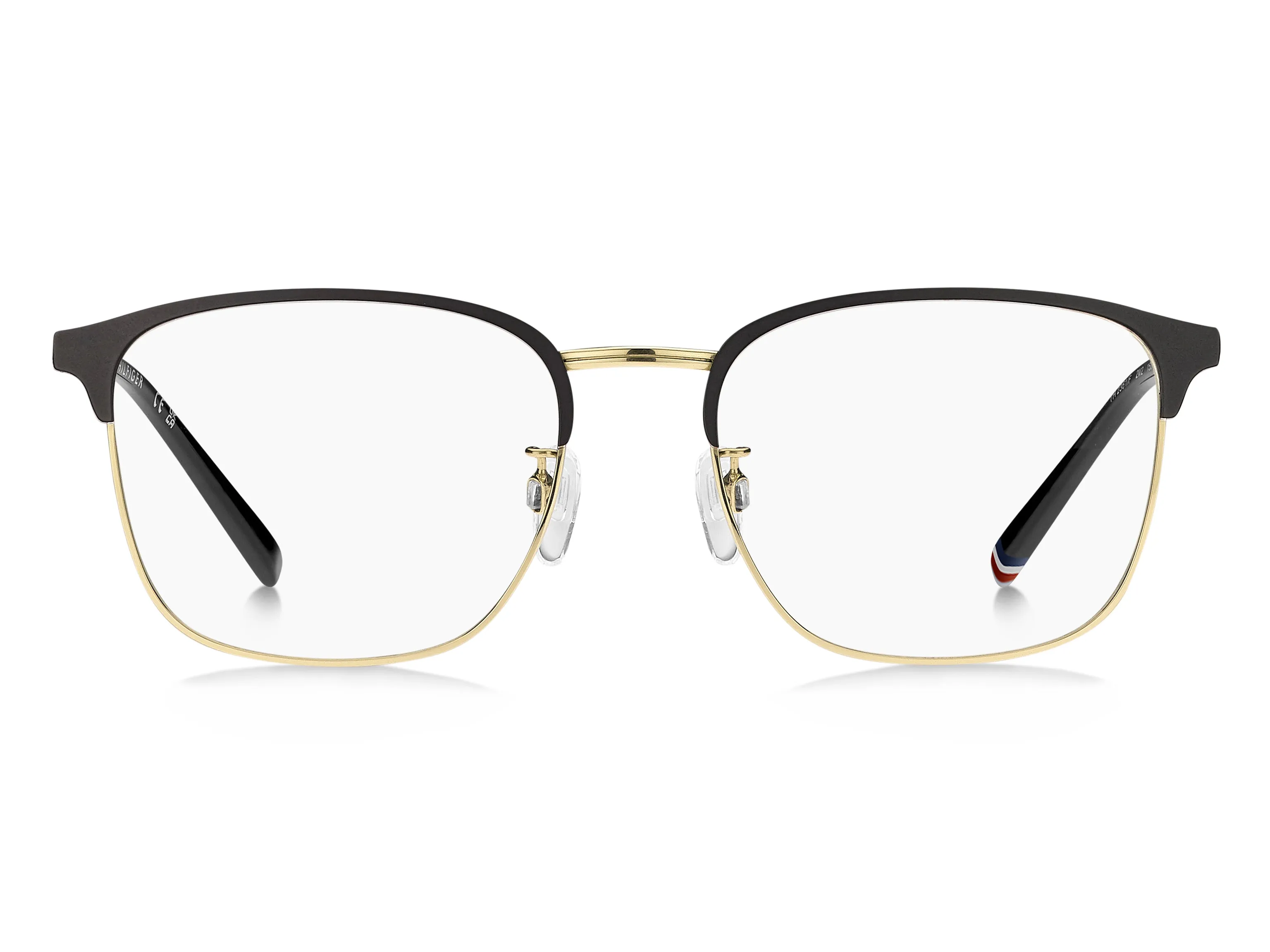 Tommy Hilfiger TH 2361/F 2M2 Montature da vista Metallo Nero Squadrata Normale - immagine 2