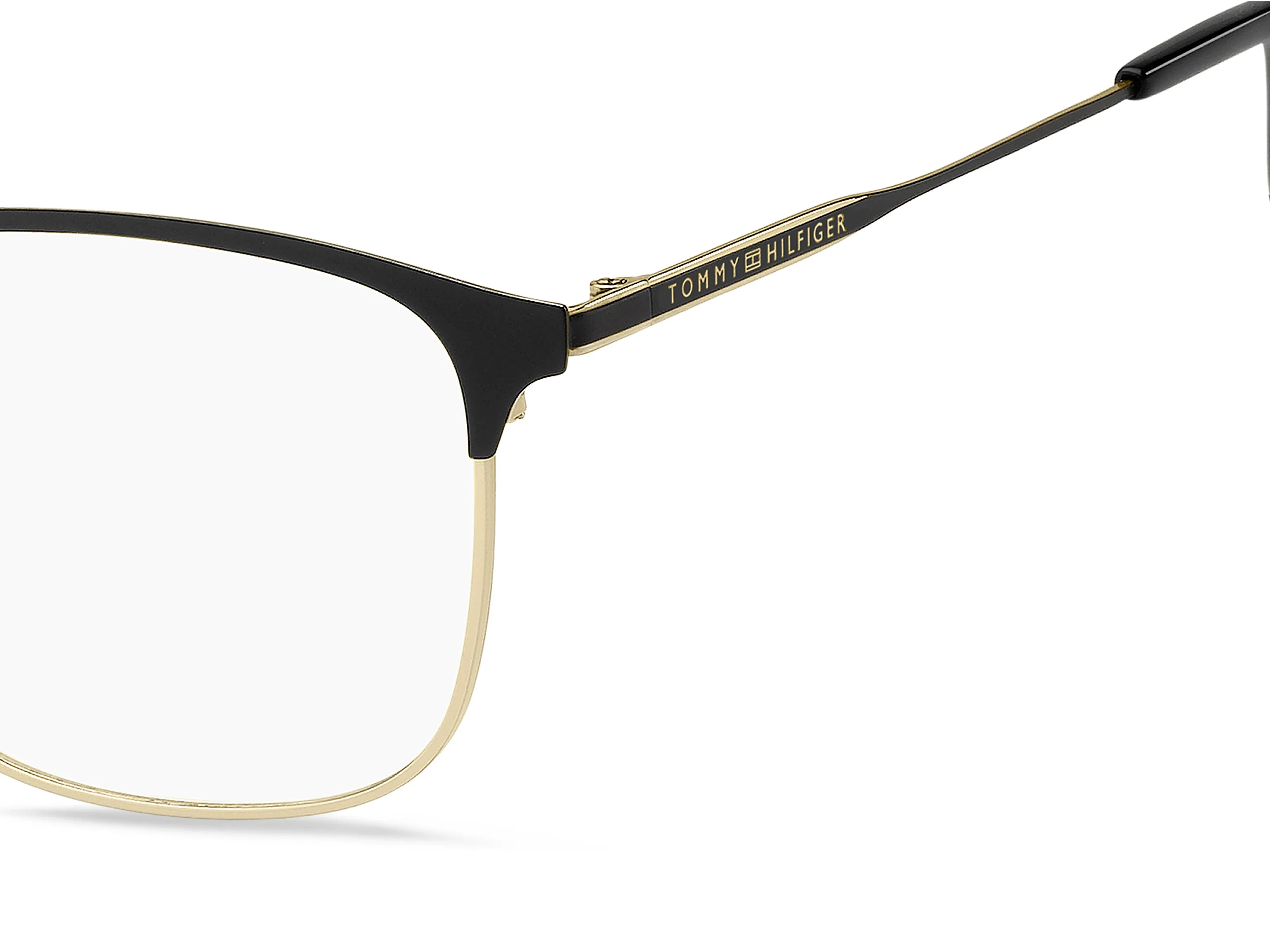 Tommy Hilfiger TH 2361/F 2M2 Montature da vista Metallo Nero Squadrata Normale - immagine 3