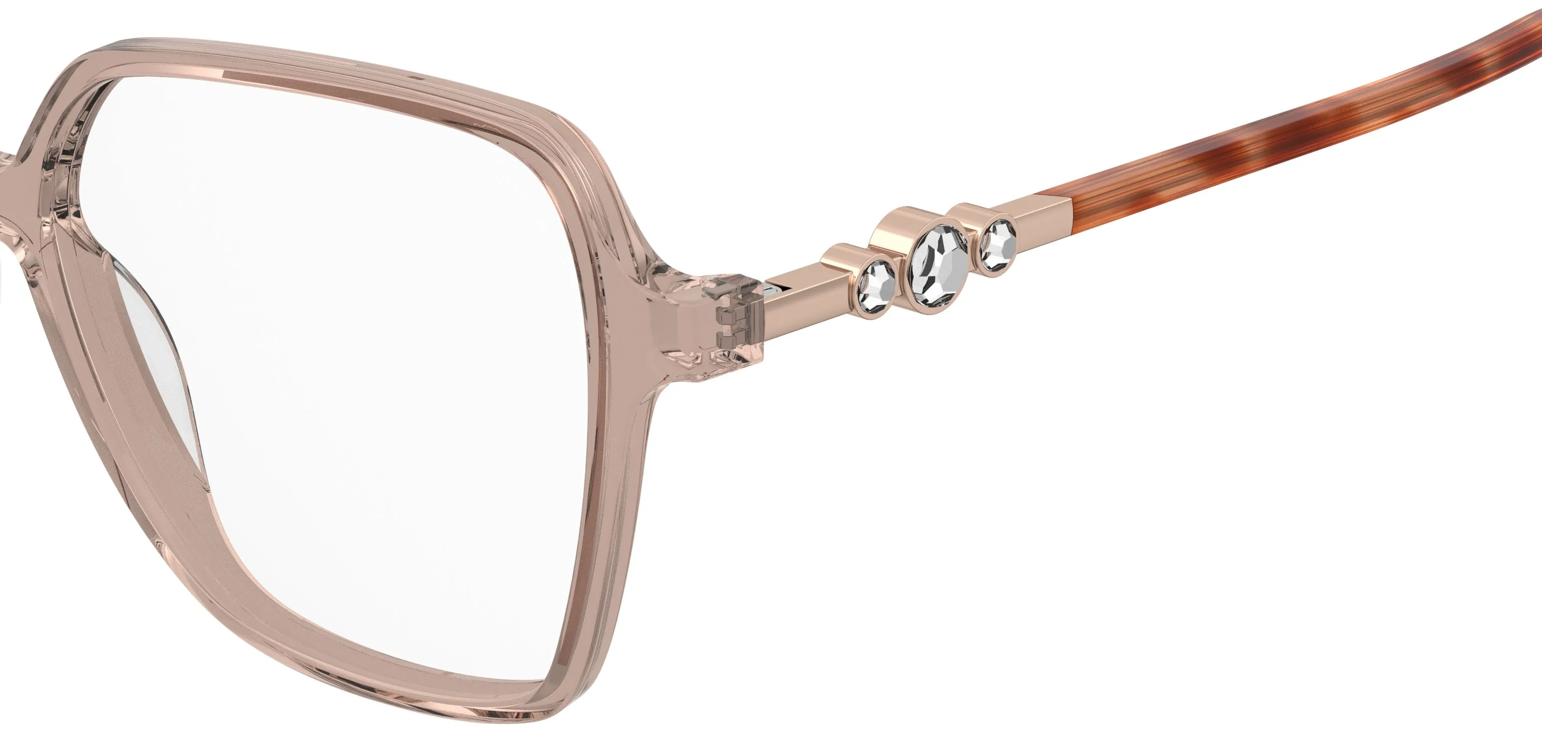 Pierre Cardin P.C. 8554 35J Montature da vista Acetato Rosa Squadrata Normale - immagine 3